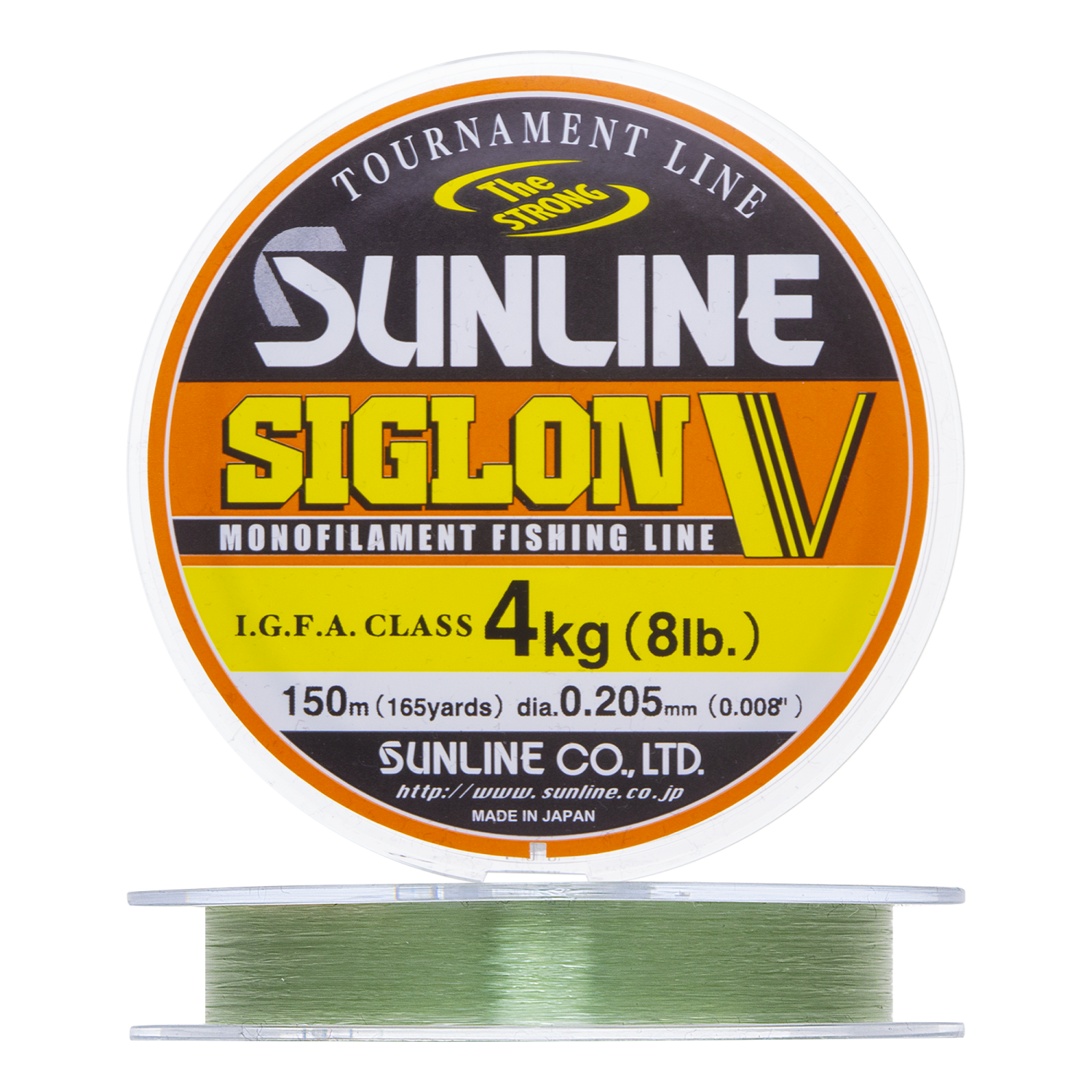 Леска монофильная Sunline Siglon V #1,5 0,205мм 150м (mist green)