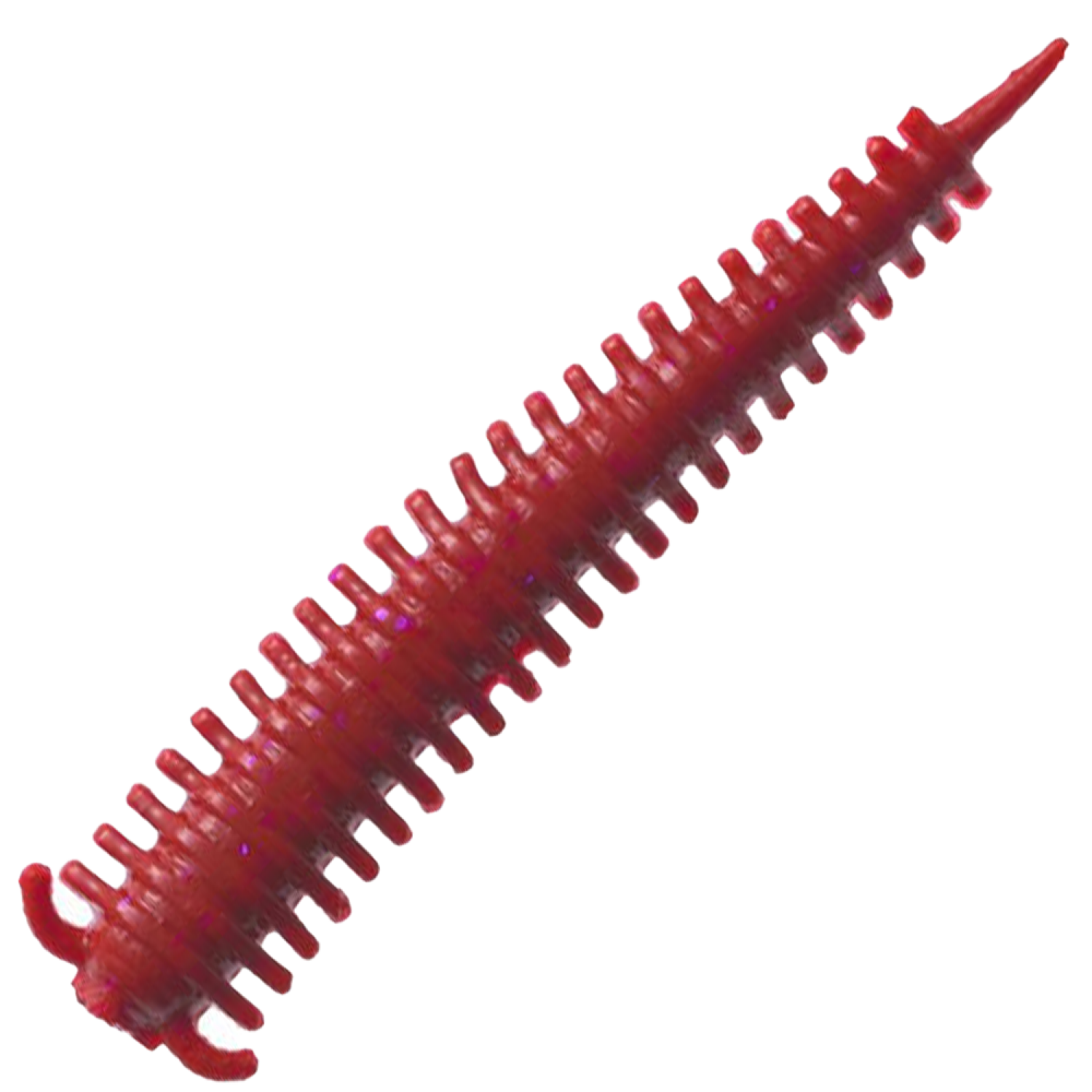 Приманка силиконовая Berkley Gulp! Saltwater Sand Worm 2" #Bloody Red