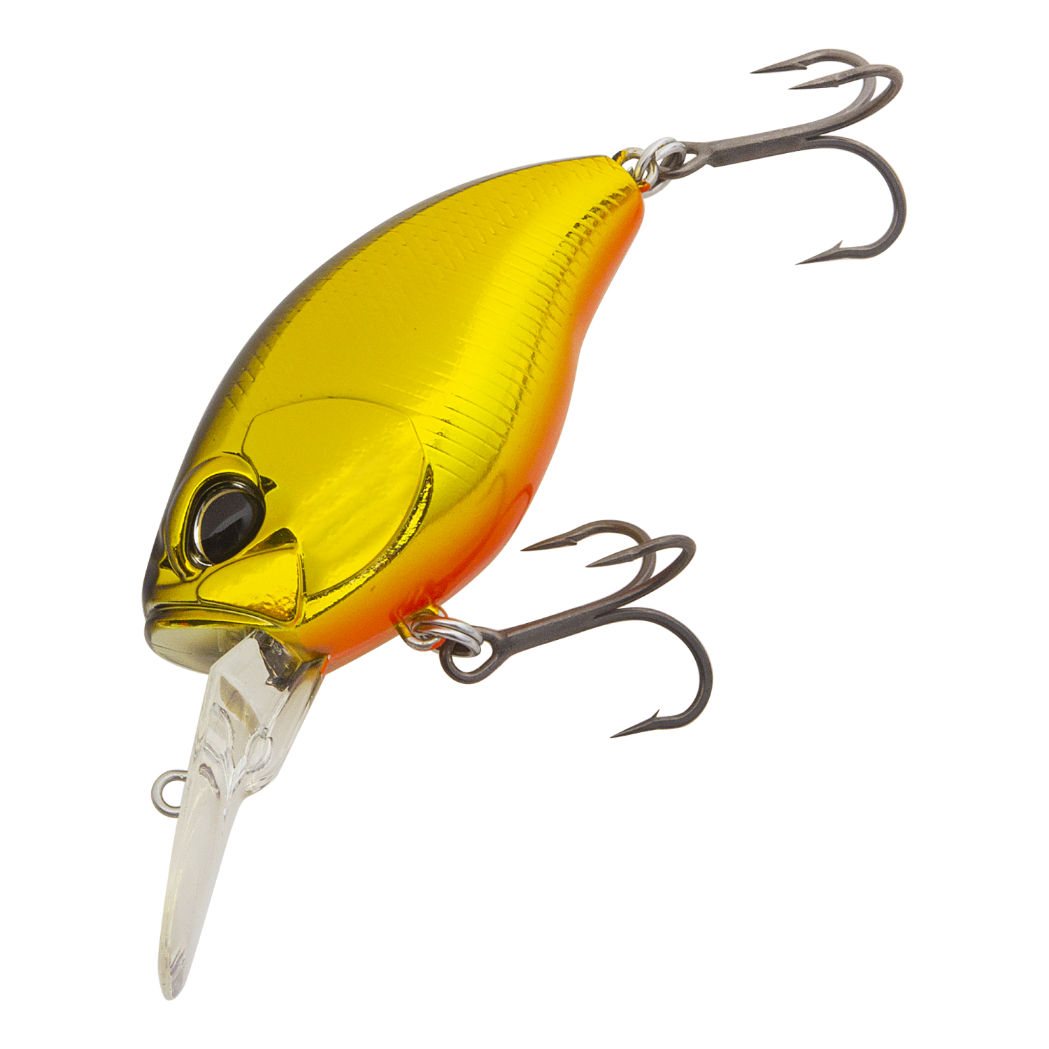 Воблер DUO Realis Crank 48 MR Kabuki Bottom Rush #MCC4054 Metal Black Gold