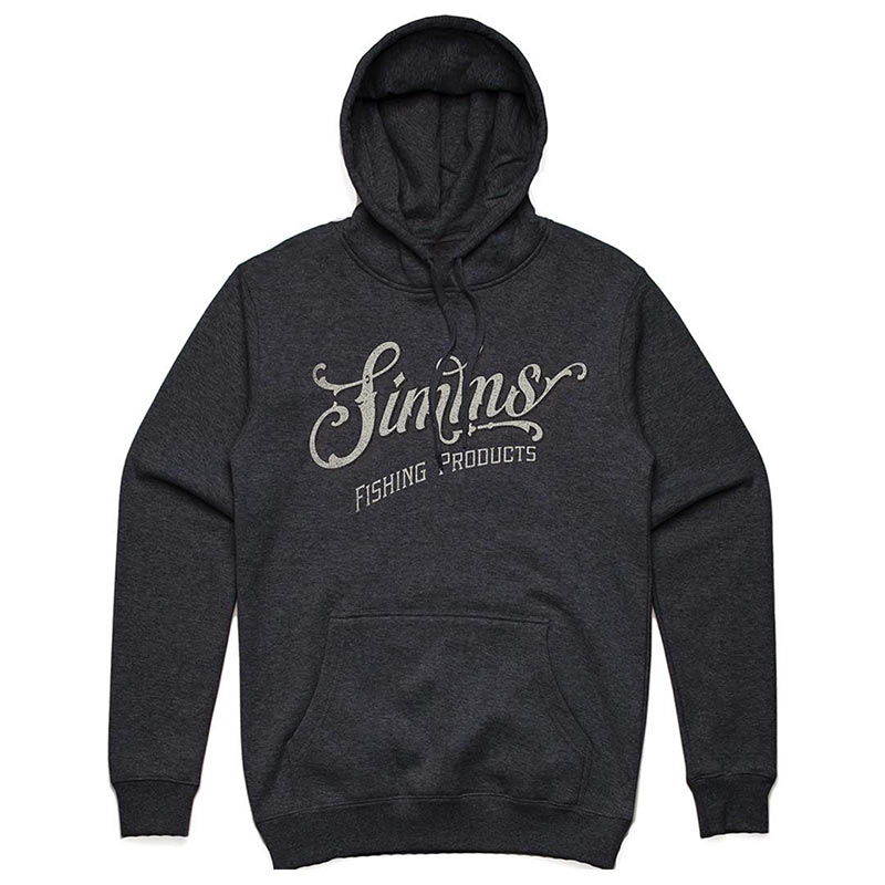 Толстовка Simms Lager Script Hoody XL Charcoal Heather