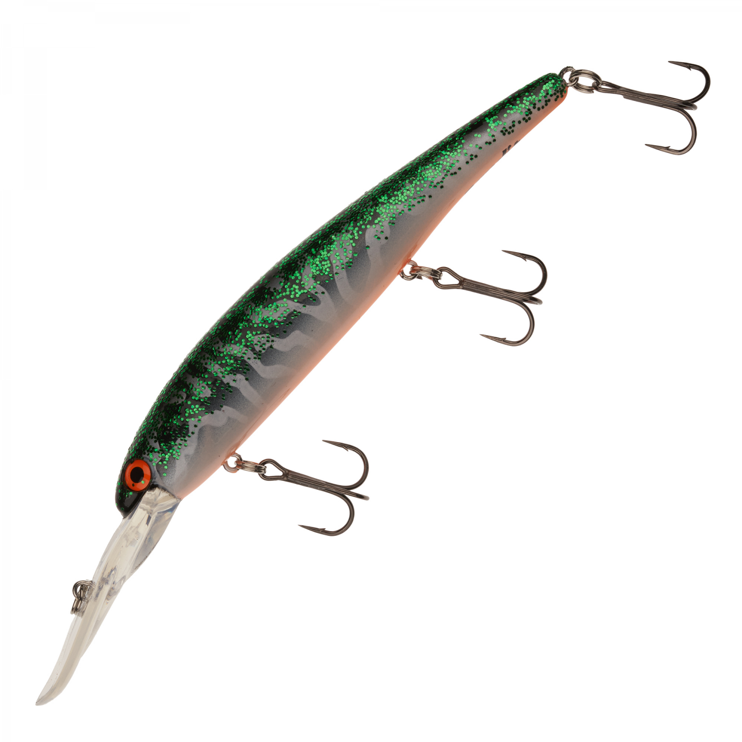 Воблер Bandit Walleye Deep #OL112 Tiger Green Glitter - 2 рис.