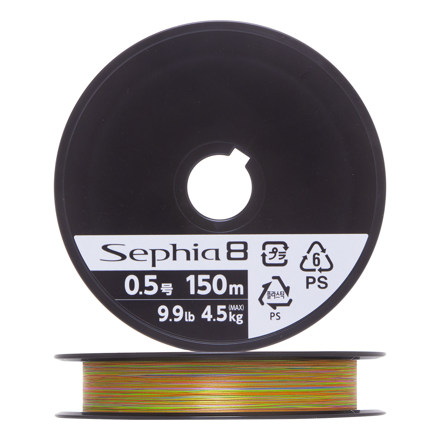 Шнур плетеный Shimano Sephia 8 #0,6 0,128мм 150м (5color)