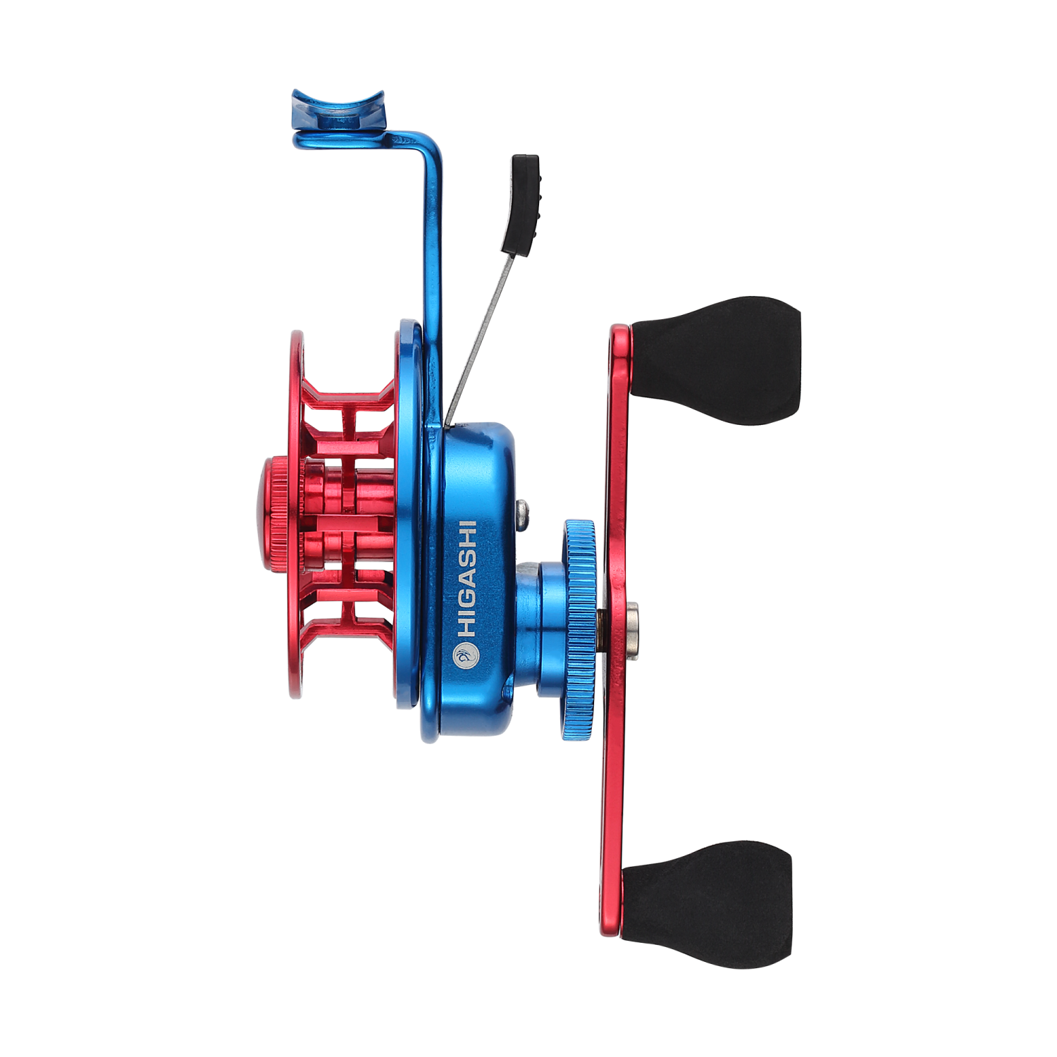 Катушка инерционная Higashi HM-55 Blue/Red