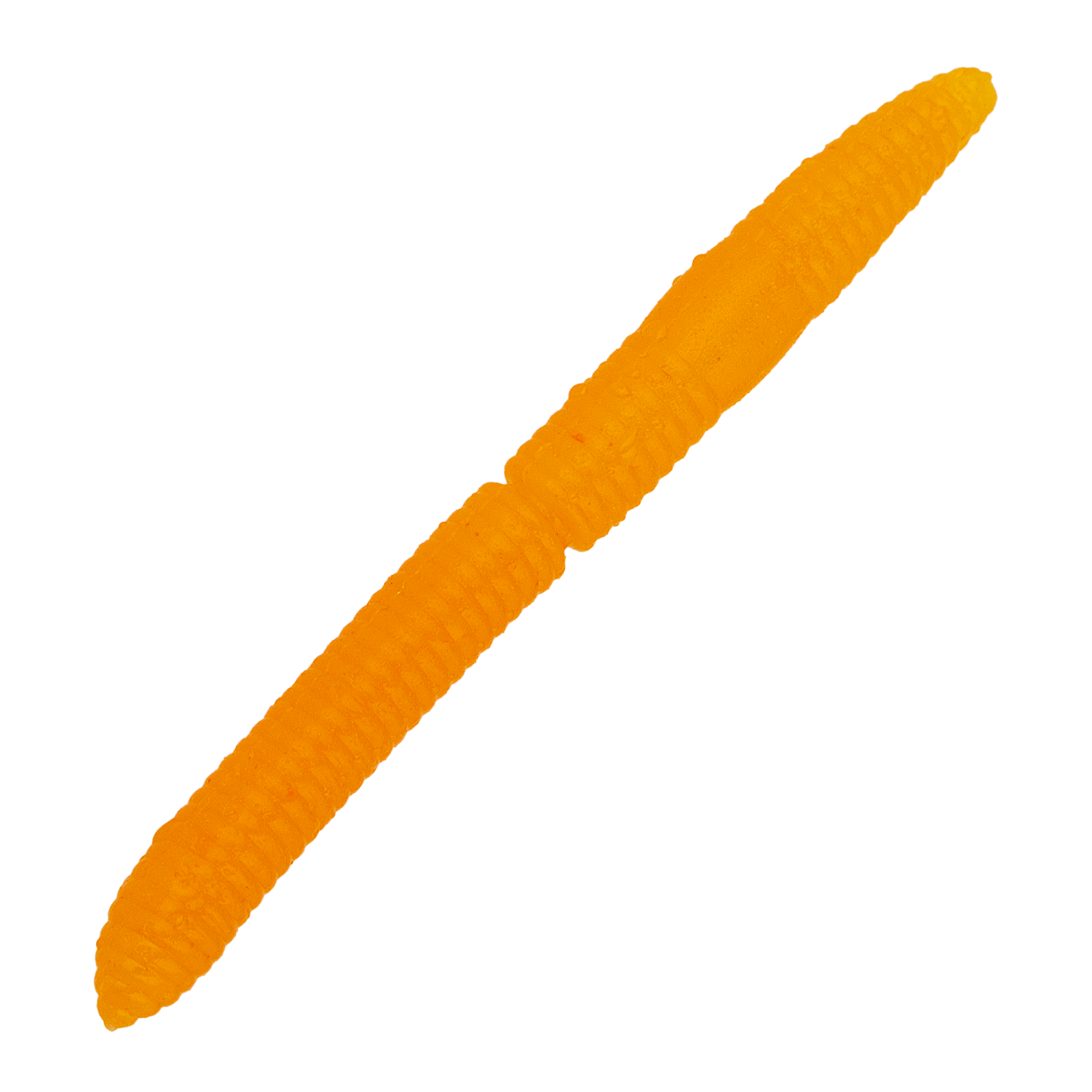 Приманка силиконовая Libra Lures Fatty D'Worm Tournament 55мм #011 Hot Orange