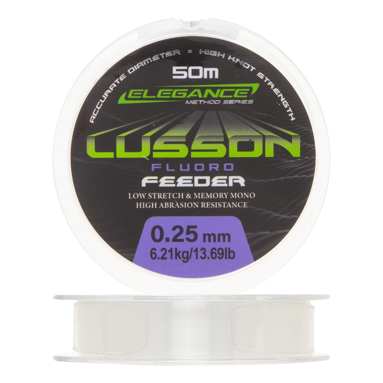 Леска монофильная Elegance Method Lusson Shock Leader Feeder 0,23мм 100м (clear)