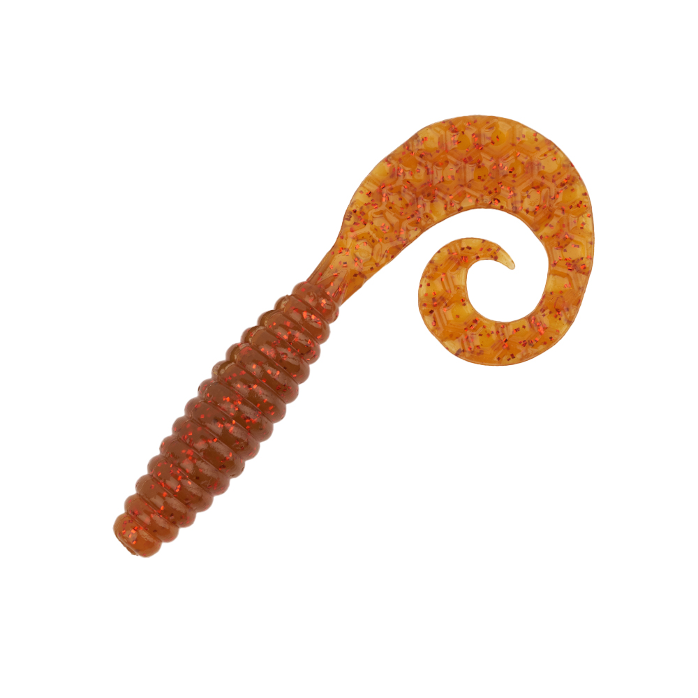 Приманка силиконовая Bait Breath Curly Grub 2,5" #Ur23