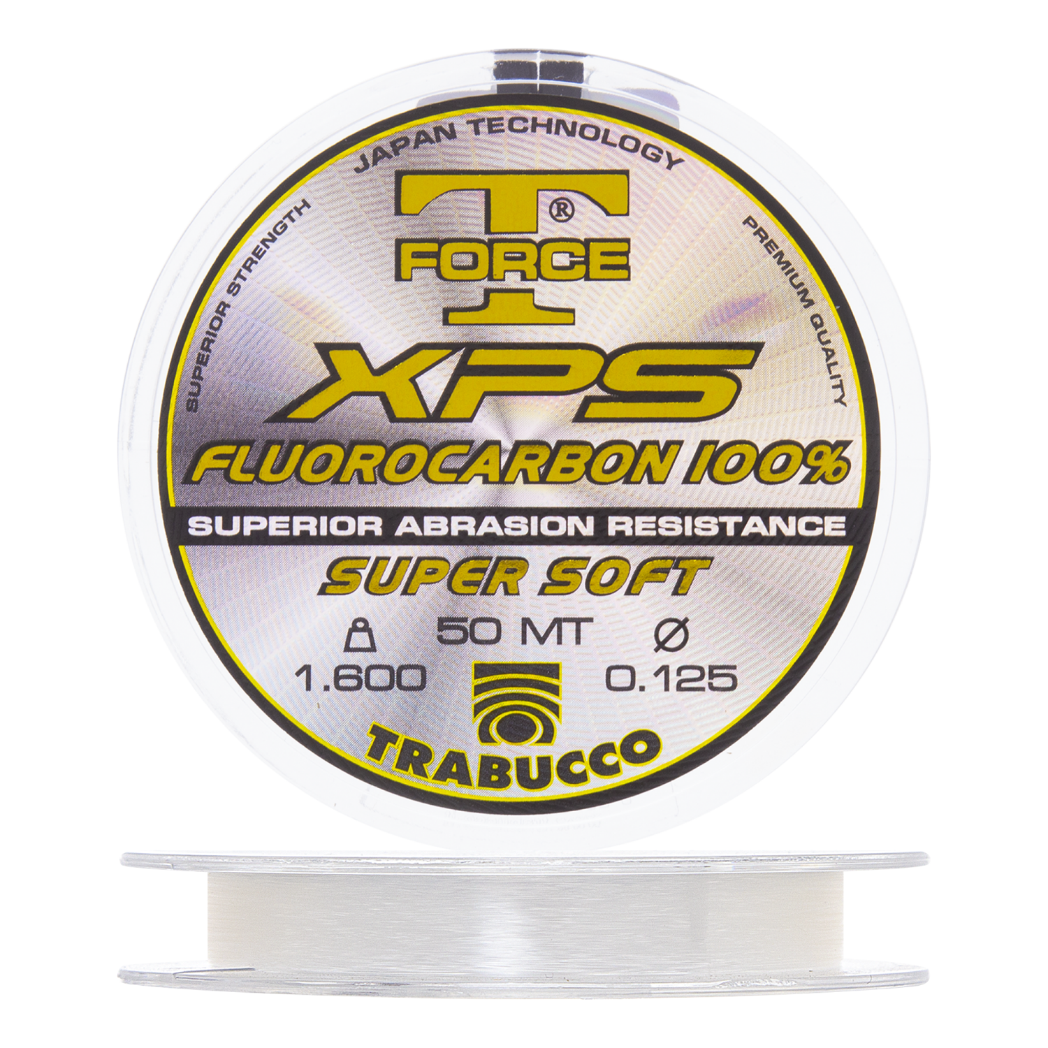 Флюорокарбон Trabucco T-Force XPS Fluorocarbon 100% Super Soft 0,125мм 50м (clear)