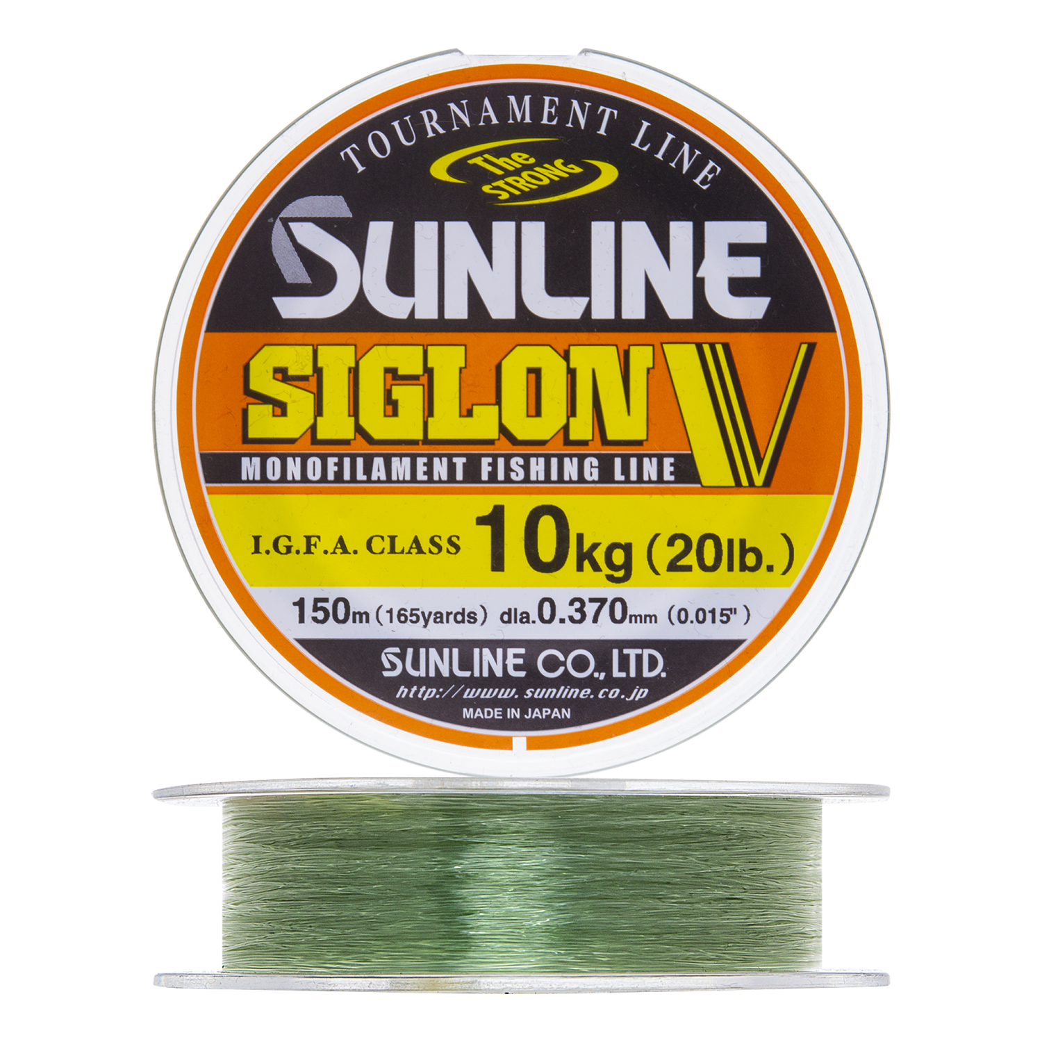 Леска монофильная Sunline Siglon V #5,0 0,370мм 150м (mist green)