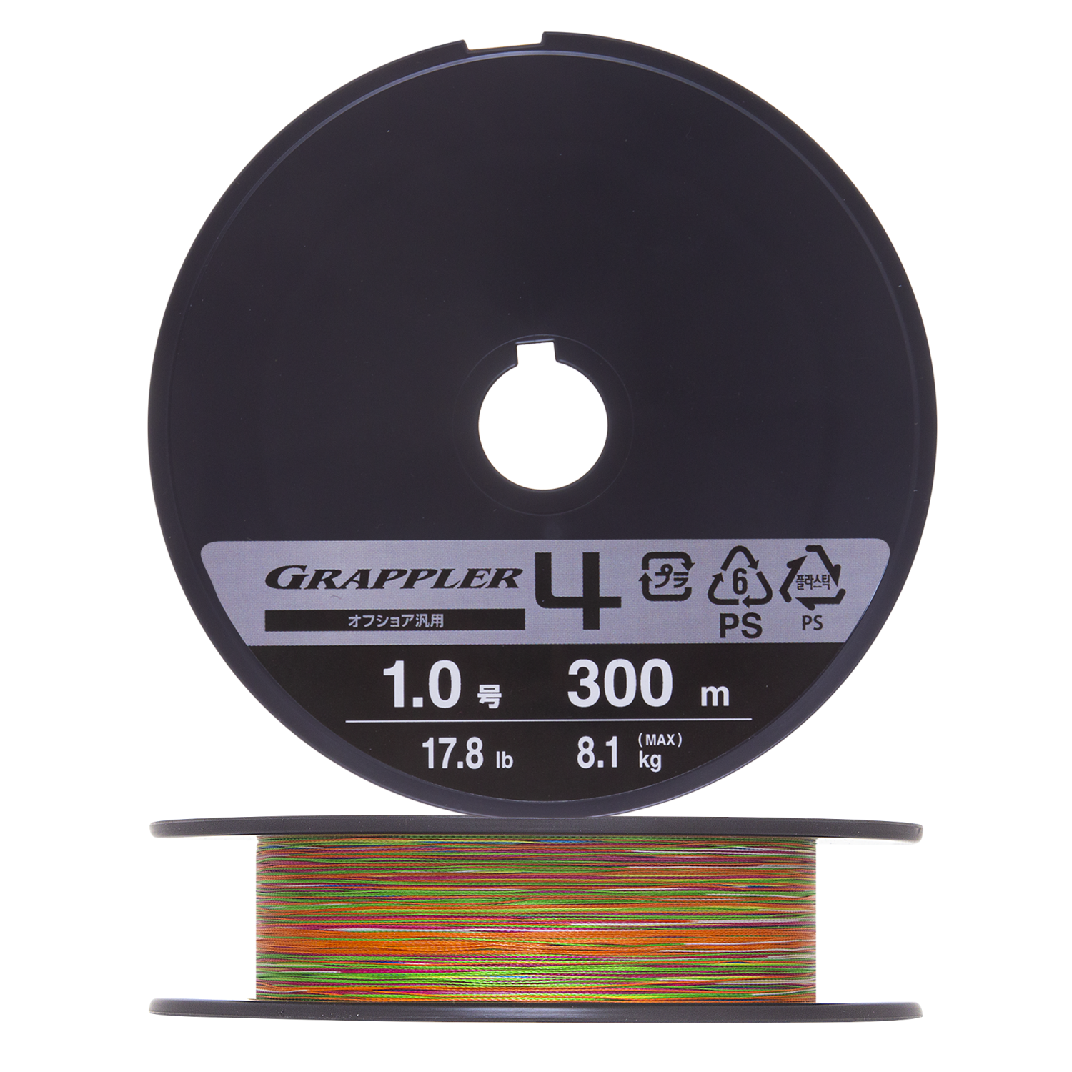 Шнур плетеный Shimano Grappler 4 PE #1,0 0,165мм 300м (5color)