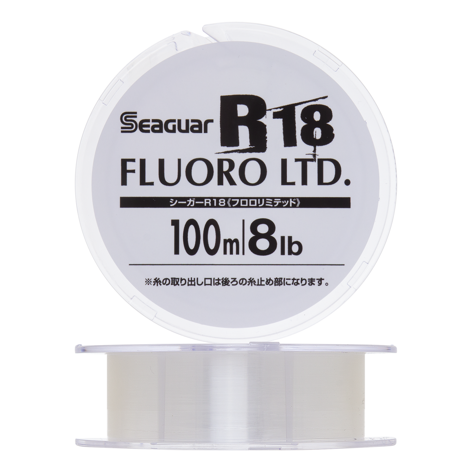 Флюорокарбон Kureha R18 Fluoro Limited 8Lb #2,0 0,235мм 100м (clear)