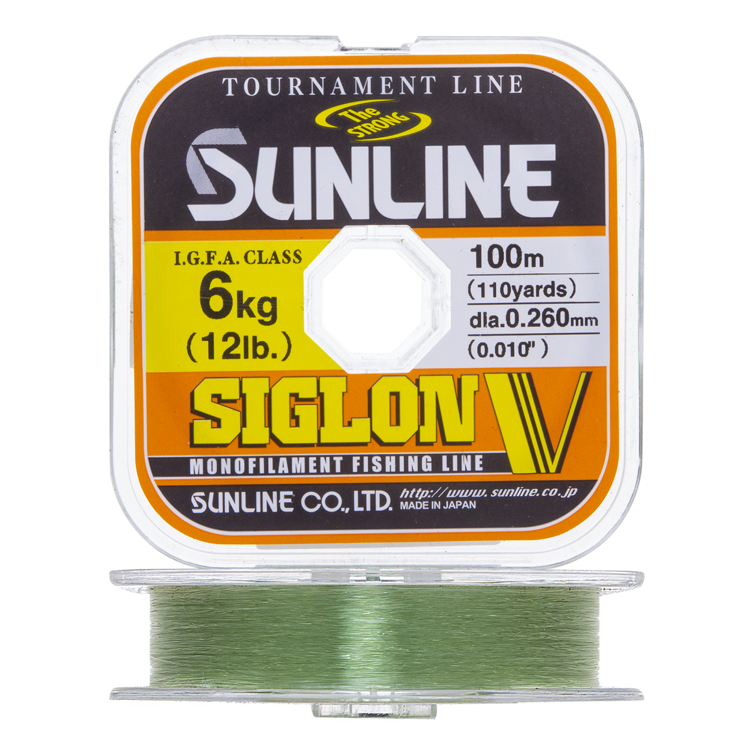 Леска монофильная Sunline Siglon V 10R Connected #2,5 0,260мм 100м (mist green)