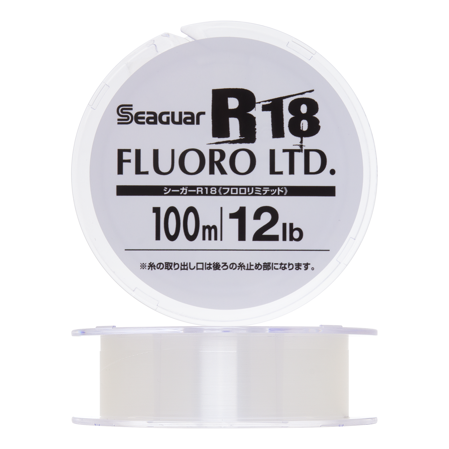 Флюорокарбон Seaguar R18 Fluoro Limited 12Lb #3,0 0,285мм 100м (clear)