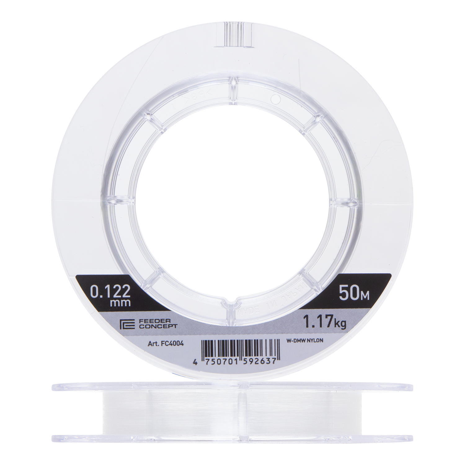 Леска монофильная Feeder Concept Turnament 0,122мм 50м (clear)