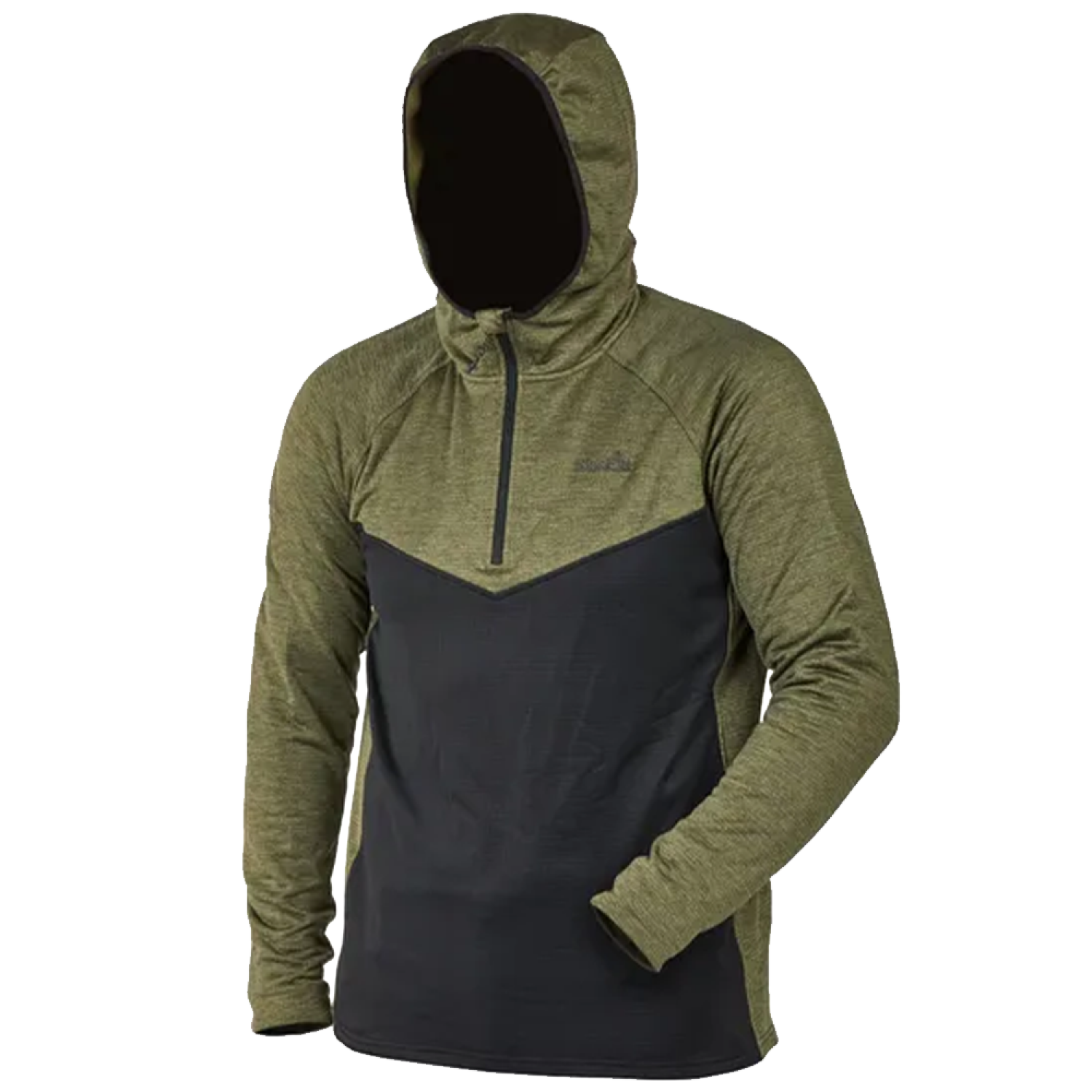 Куртка флисовая Norfin Trail 2XL Black/Green