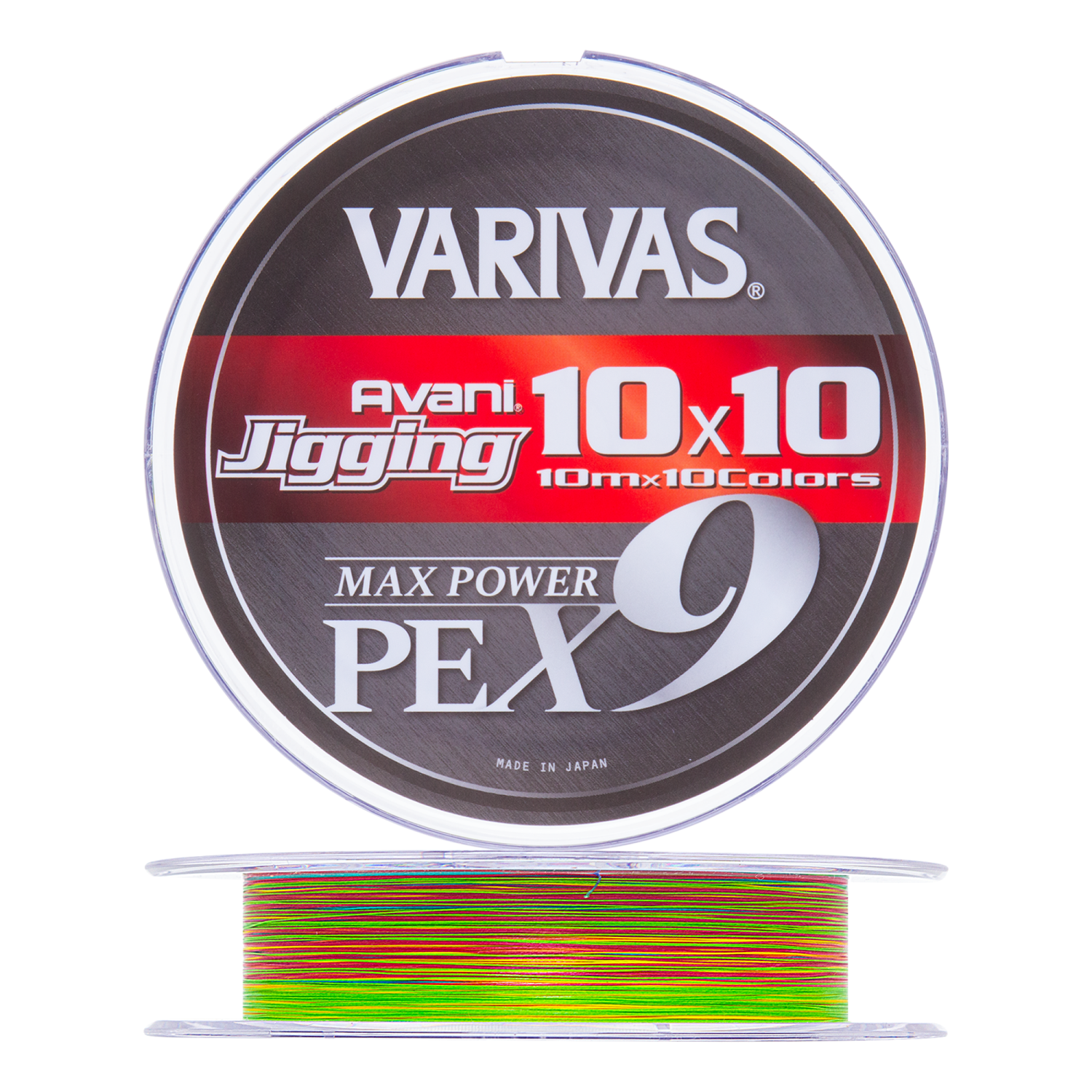 Шнур плетеный Varivas Avani Jigging 10×10 Max Power PE X9 #1,0 0,165мм 200м (multicolor)