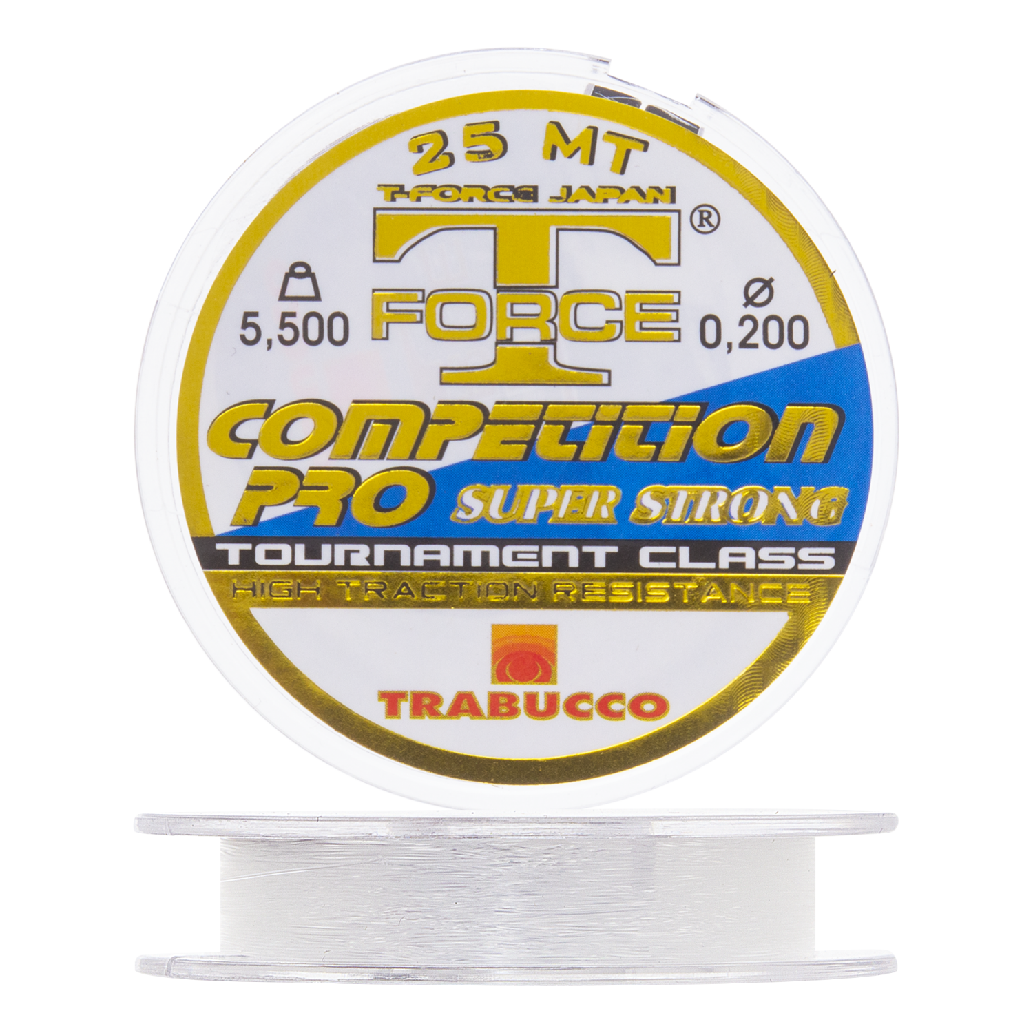 Леска монофильная Trabucco T-Force Competition Strong 0,200мм 25м (clear)