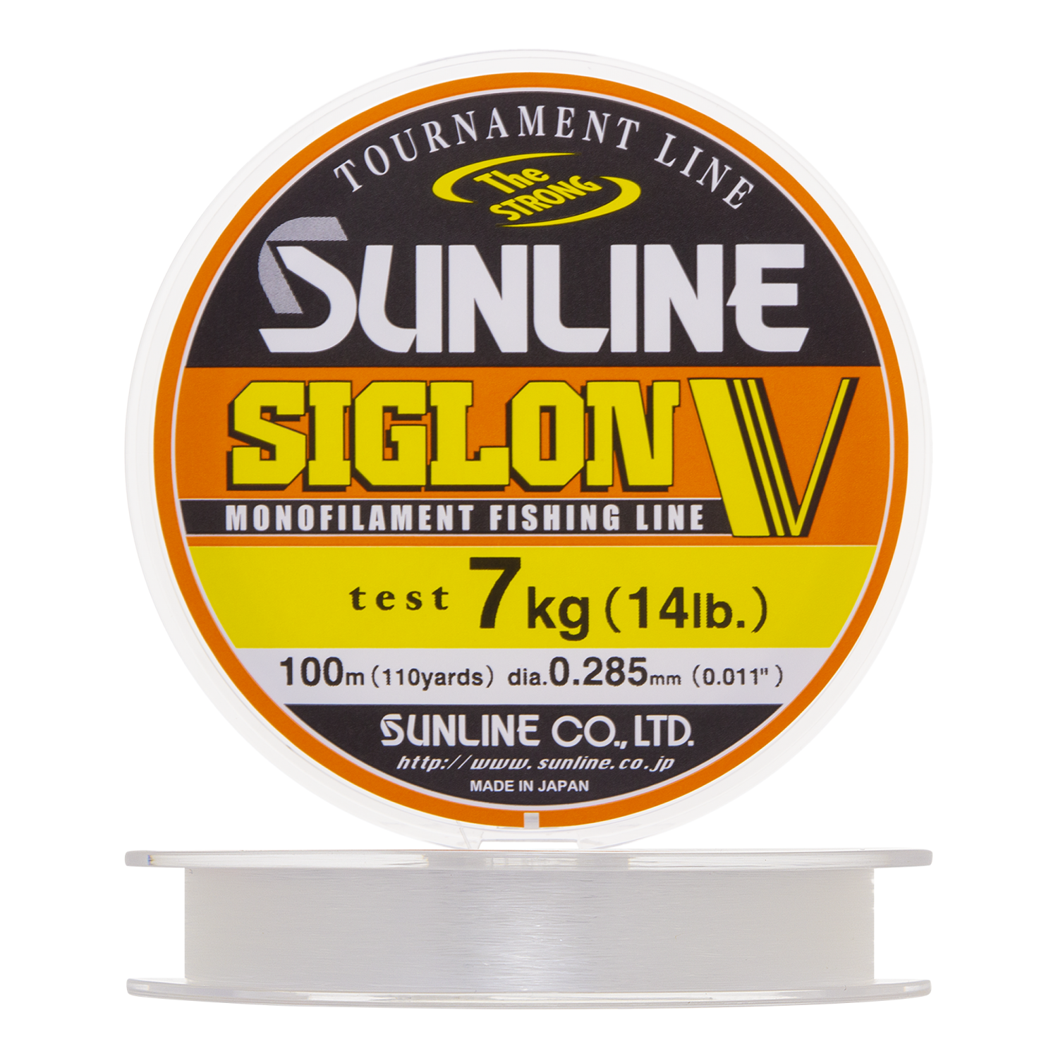 леска sunline siglon v new 100м x10 0 185mm 3 5kg 7lb Леска монофильная Sunline Siglon V #3,0 0,285мм 100м (clear)