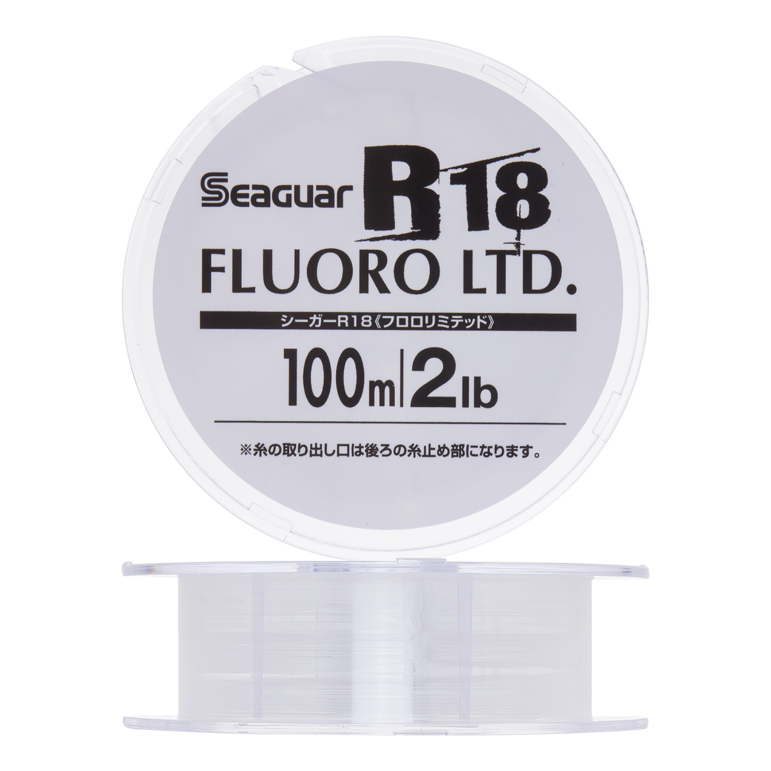 Флюорокарбон Seaguar R18 Fluoro Limited 2Lb #0,5 0,117мм 100м (clear)