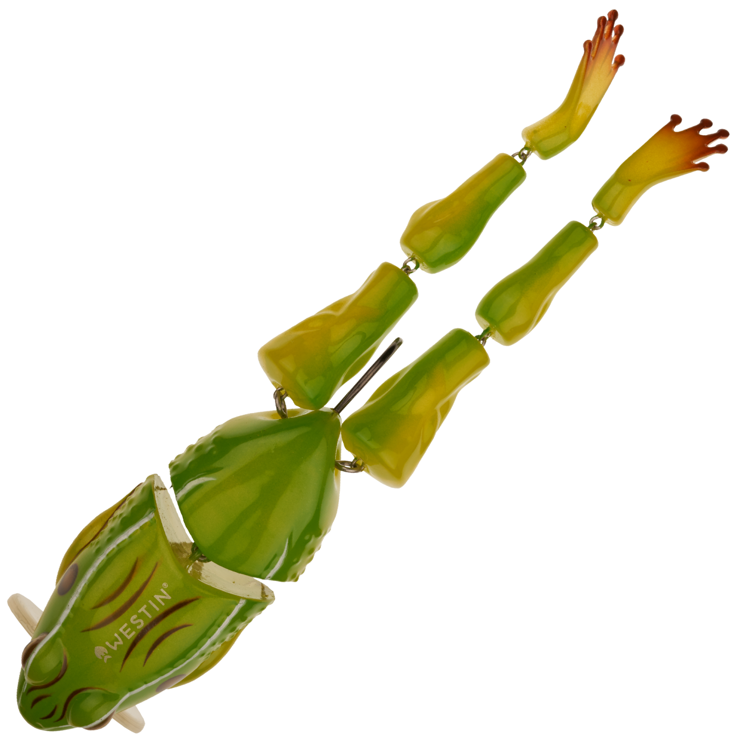 Воблер Westin Freddy the Frog Wakebait 90/185 F #Green Transparent Frog