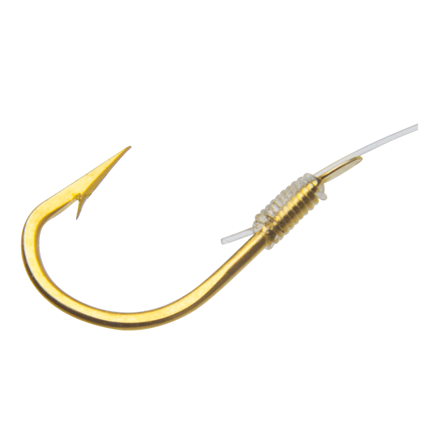 Крючок одинарный с поводком Garbolino Special Gold Corn Hooks To Nylon #12 0,16мм (10шт)
