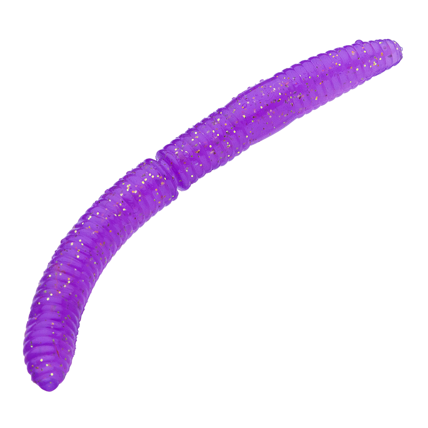 Приманка силиконовая Libra Lures Fatty D'Worm Tournament 55мм #020 Purple With Glitter libra lures fatty d worm 75 018 сыр 7 5см 8шт