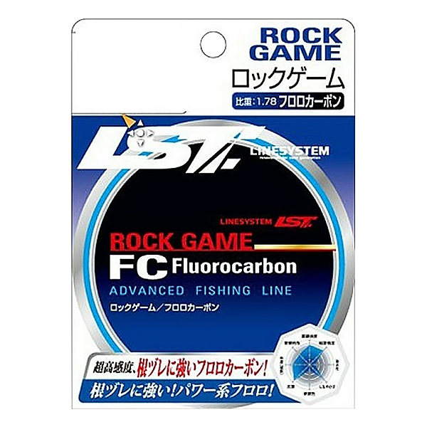 Флюорокарбон Line System Rock Game FC 3Lb 150м (clear)