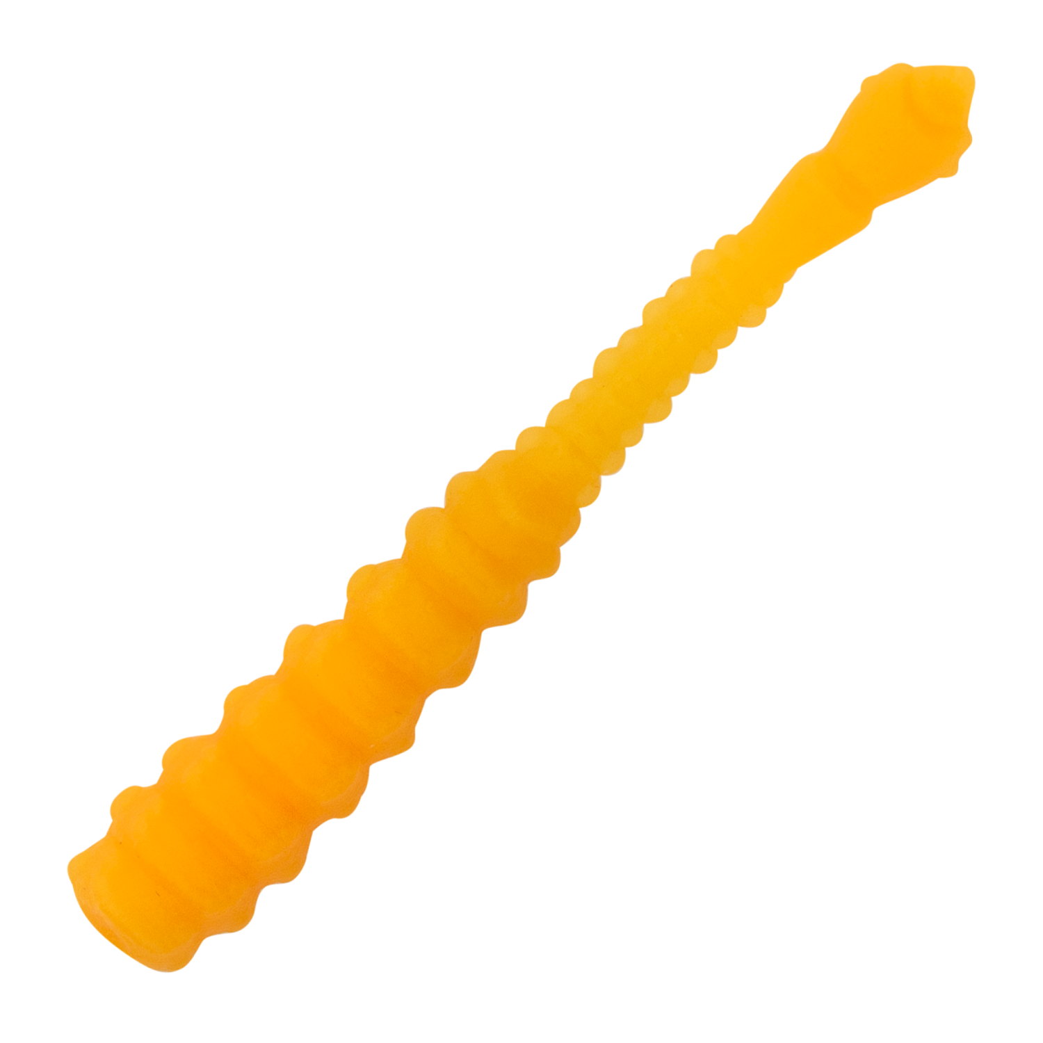 Приманка силиконовая Ojas Bony Leech 55мм Сыр #Orange (fluo)