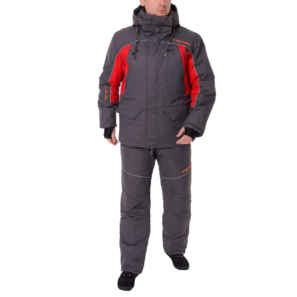 Костюм-поплавок Tritongear Скиф -40 ПК 48-50/182-188 серо-красный