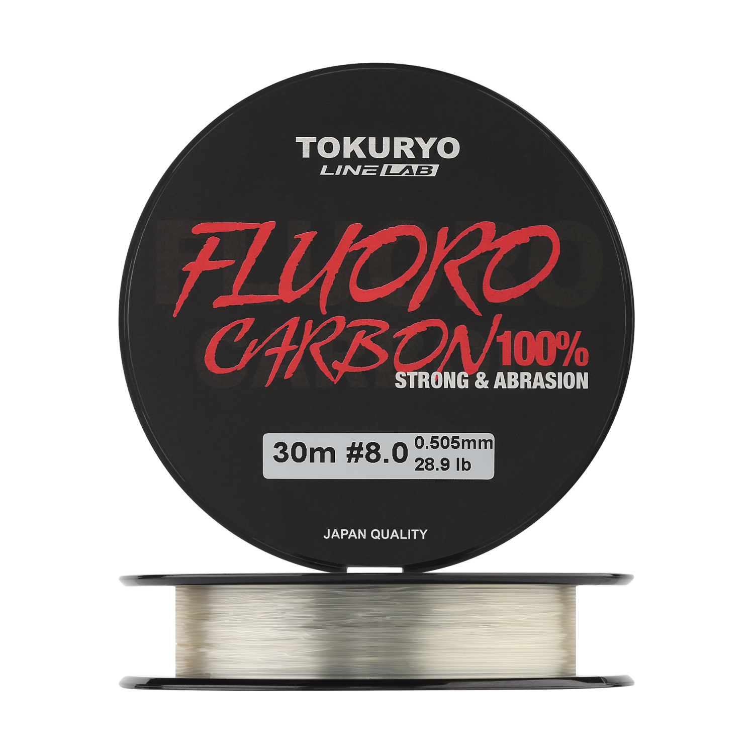 Флюорокарбон Tokuryo Fluorocarbon #8 0,51мм 30м (clear)