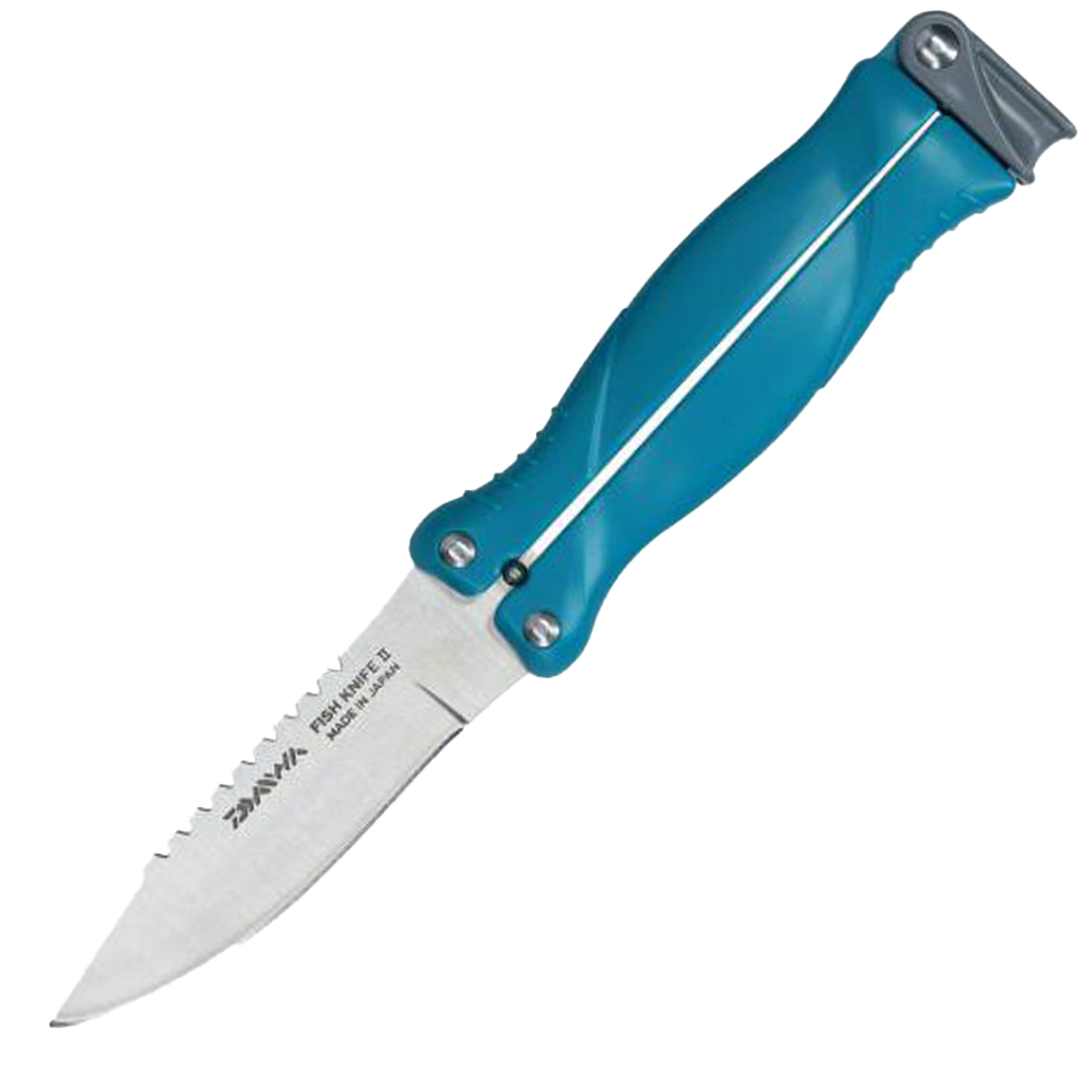 Нож складной Daiwa Fish Knife Type 2 Ligth Blue