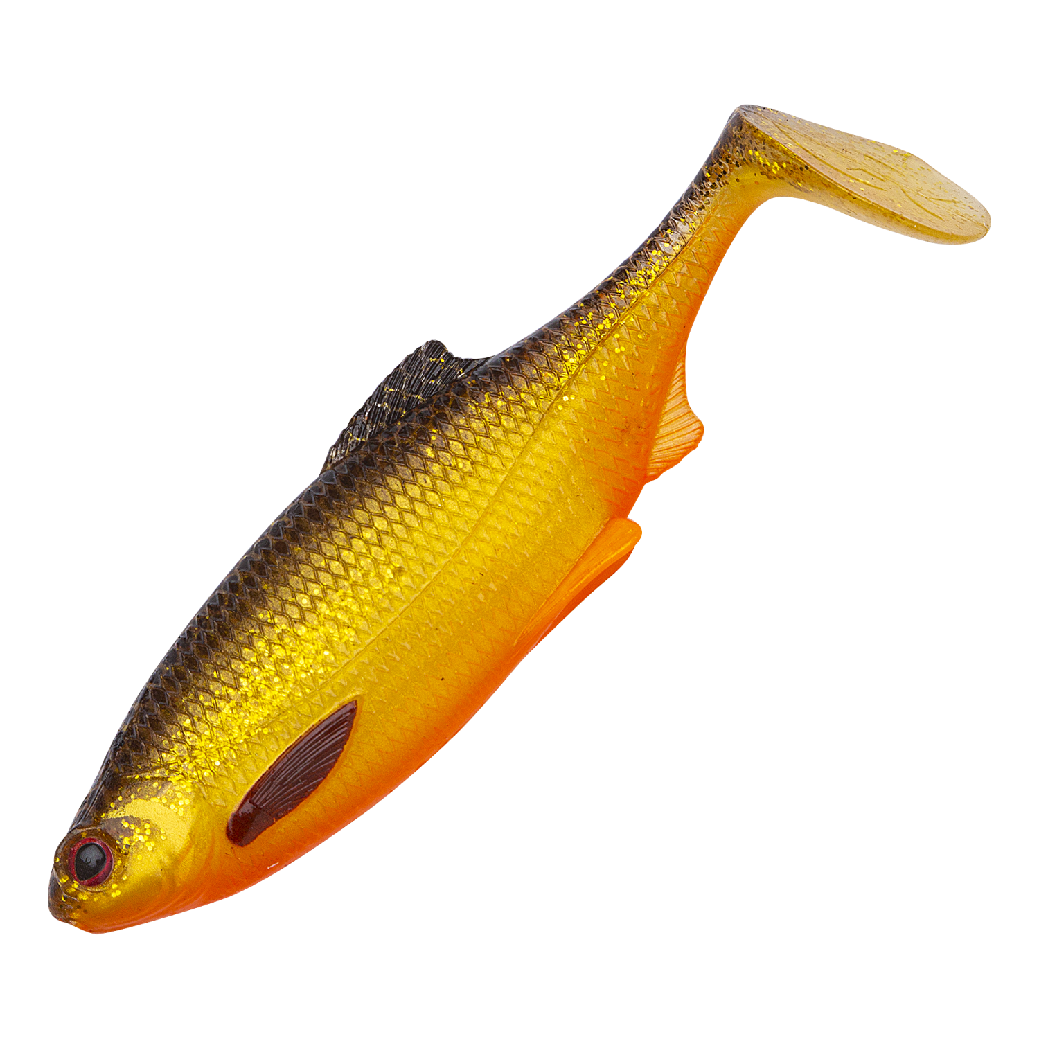 Приманка силиконовая Westin Ricky the Roach Shadtail 10см 2шт #Gold Rush