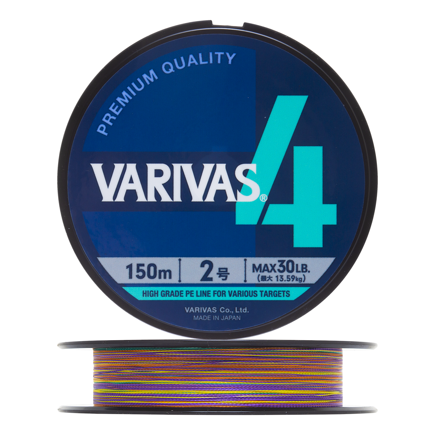 Шнур плетеный Varivas X4 Marking #2 0,235мм 150м (multicolor)