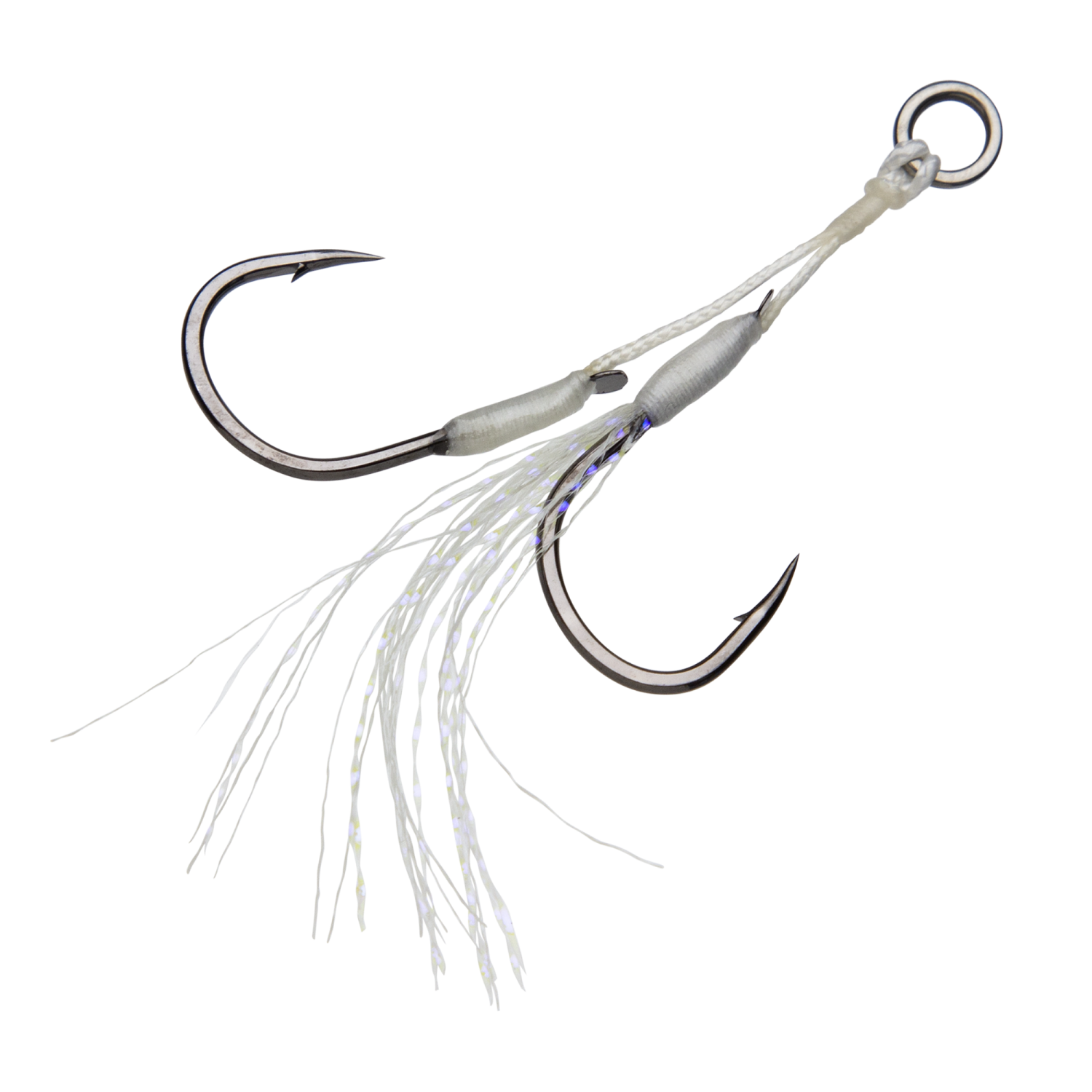 Крючок-ассист Hearty Rise Micro Jigging Glitter Assist Hook MJT-10 6 SS 2 пары 512₽