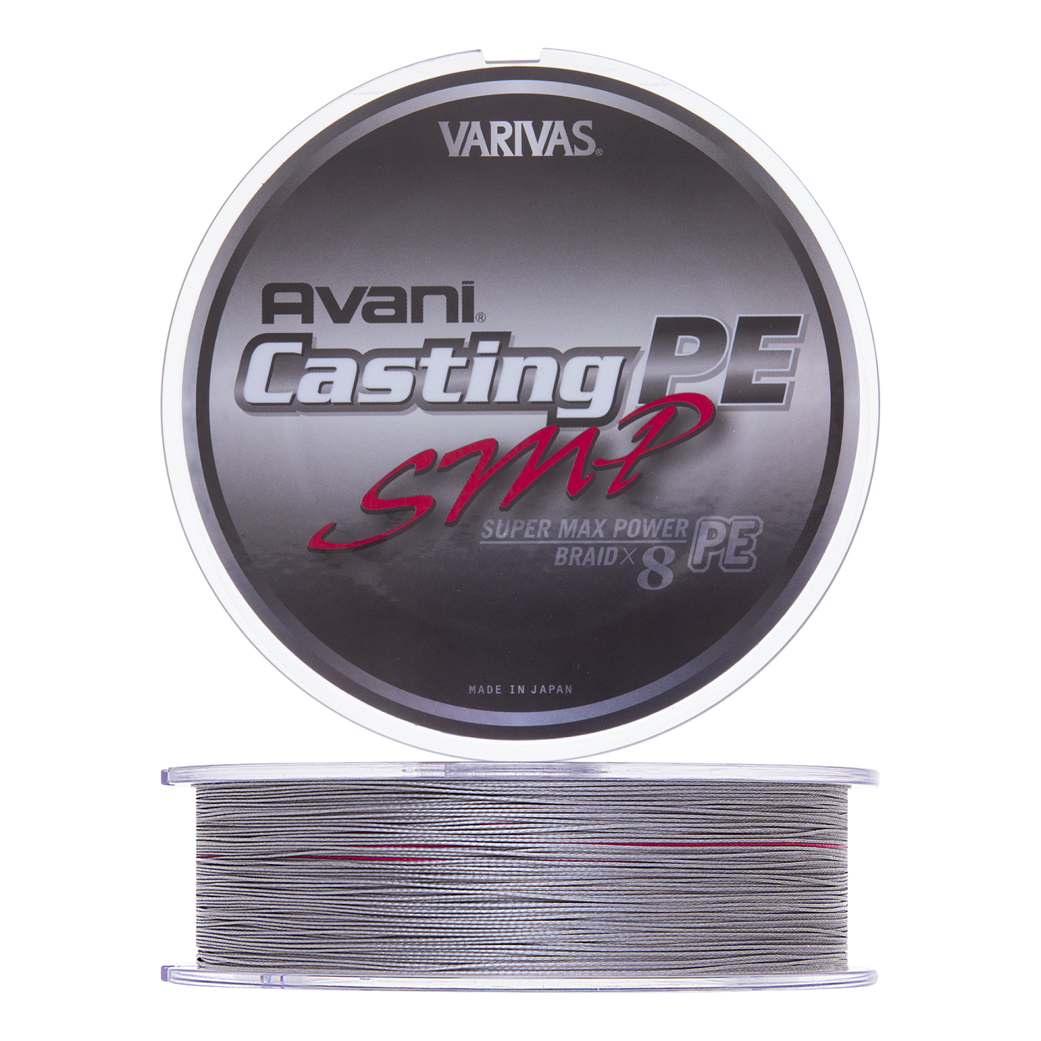 Шнур плетеный Varivas Avani Casting PE Super Max Power X8 #6,0 400м (stealth grey)