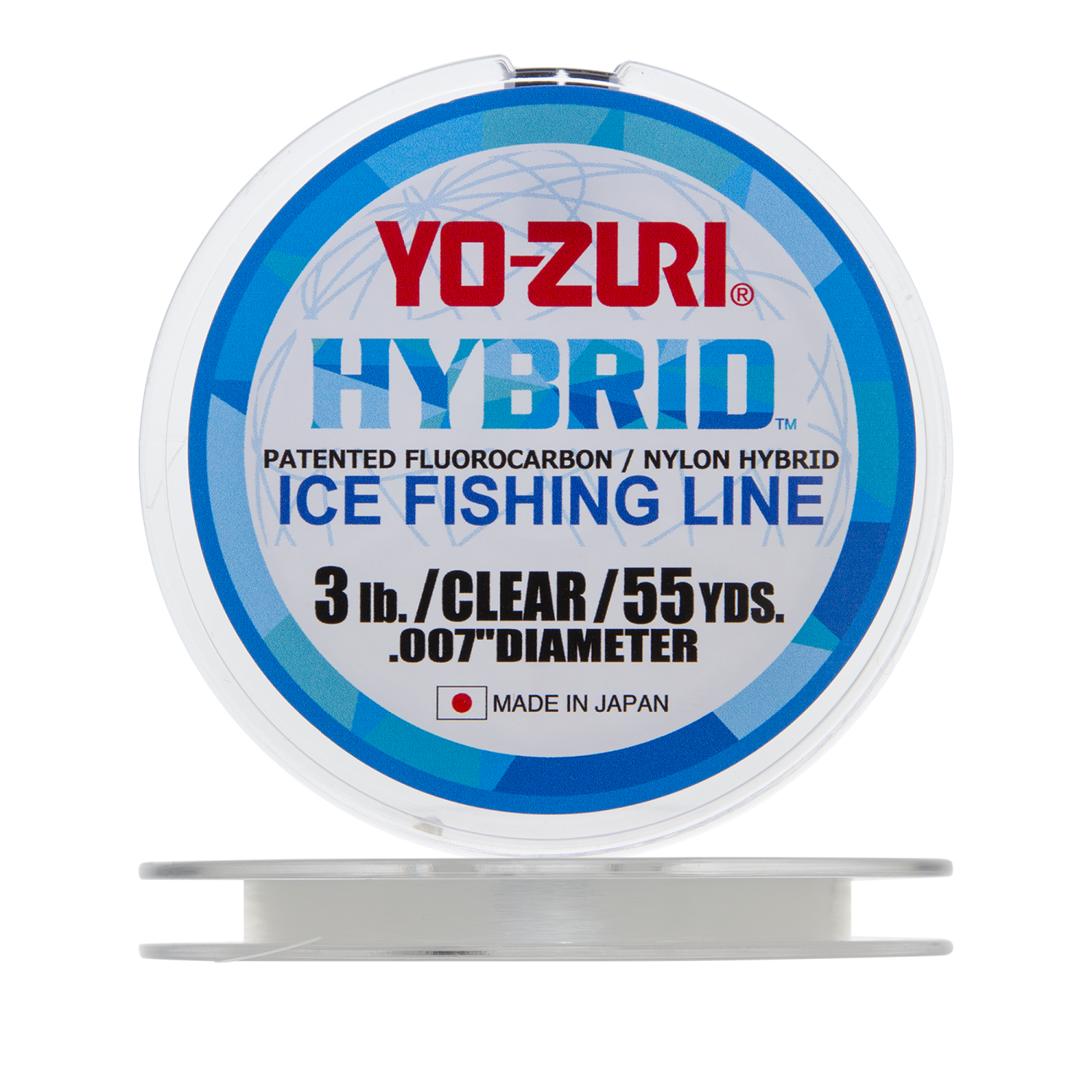 Леска монофильная Yo-Zuri Hybrid Ice 0,170мм 50м (clear)