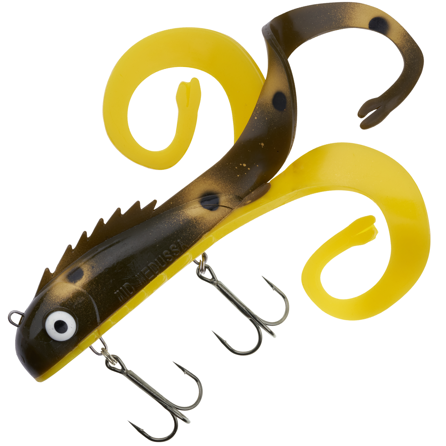 Приманка силиконовая Chaos Tackle Medussa Mid Standart #Bull Frog - 2 рис.