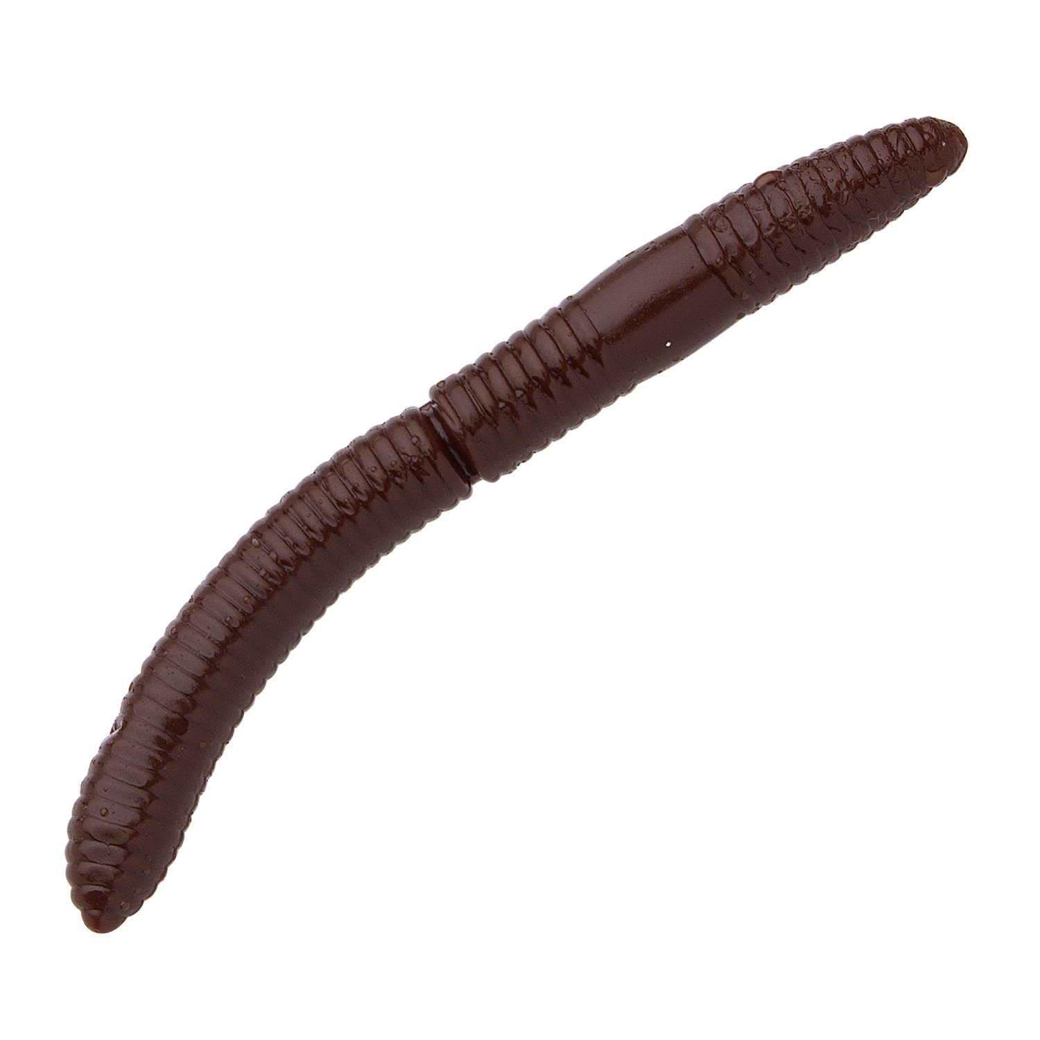 Приманка силиконовая Libra Lures Fatty D'Worm 65мм #038 Brown фото