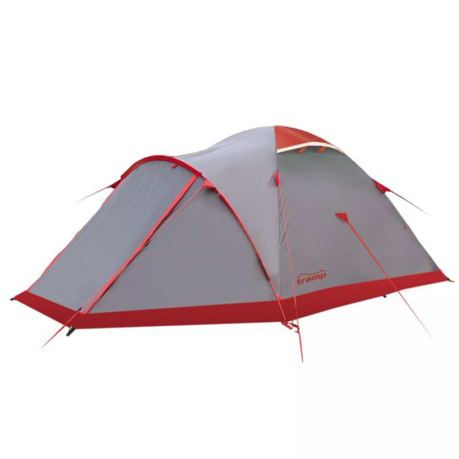 Палатка экспедиционная Tramp Mountain 4 (V2) серый