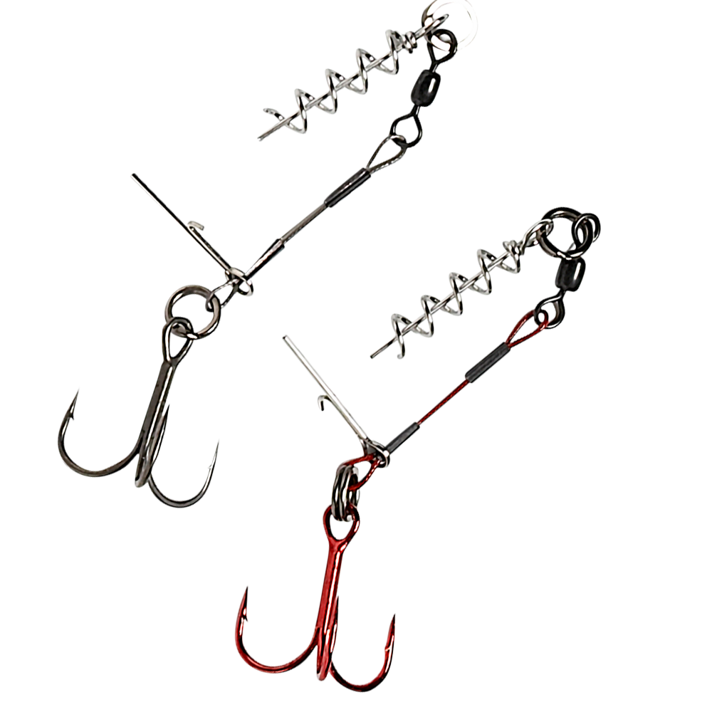 Стингер Savage Gear Carbon49 Corkscrew Single Stinger #3/0