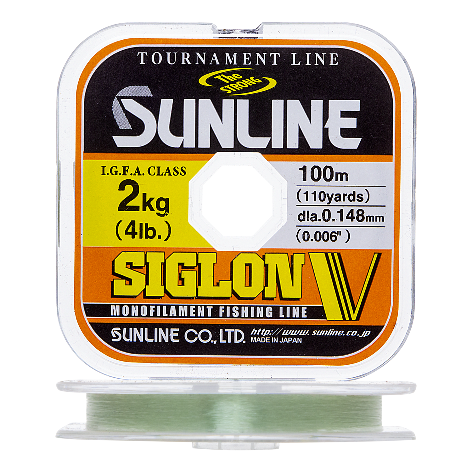 Леска монофильная Sunline Siglon V 10R Connected #0,8 0,148мм 100м (mist green)