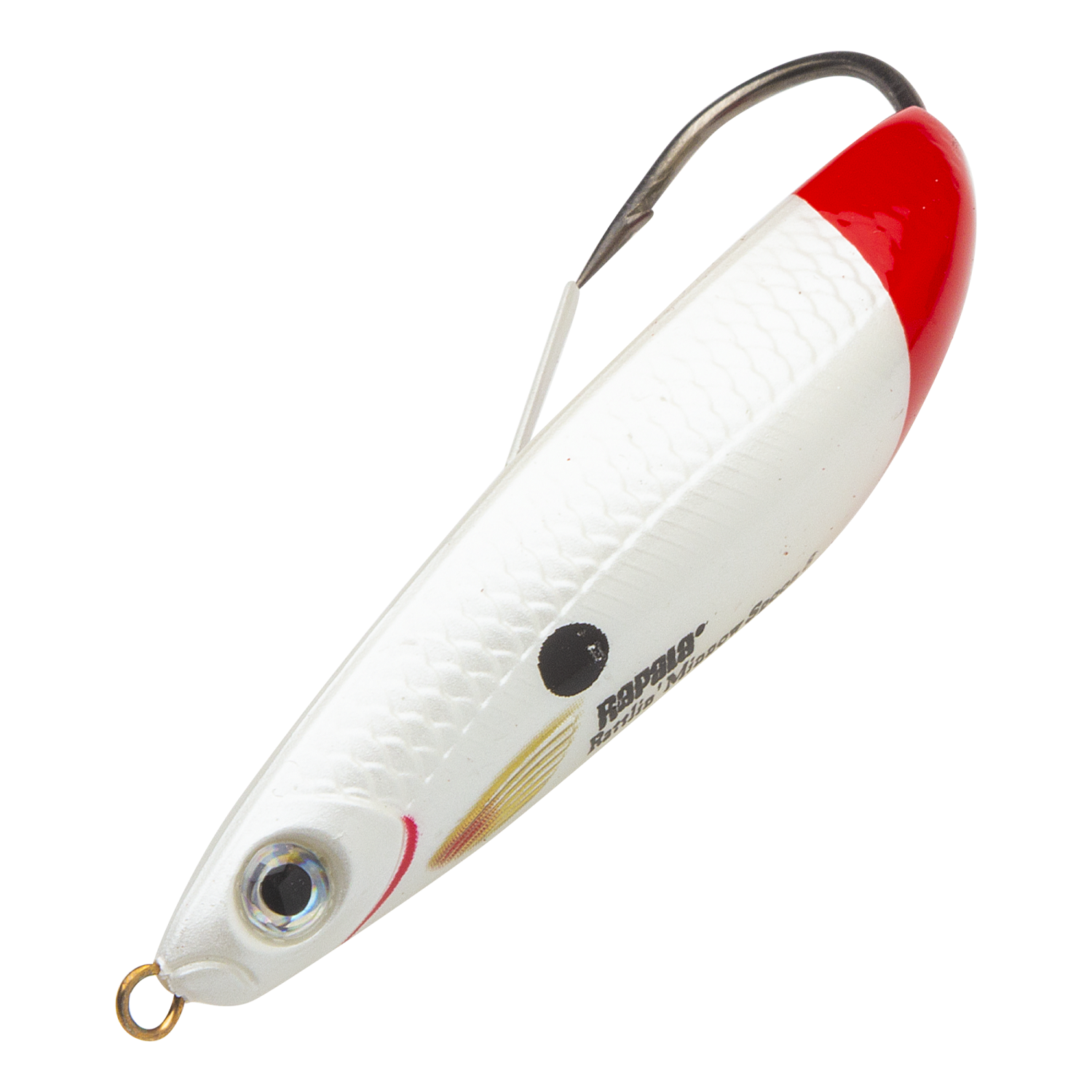 Блесна колеблющаяся Rapala Rattlin' Minnow Spoon 16гр (незацепляйка) #PWRT