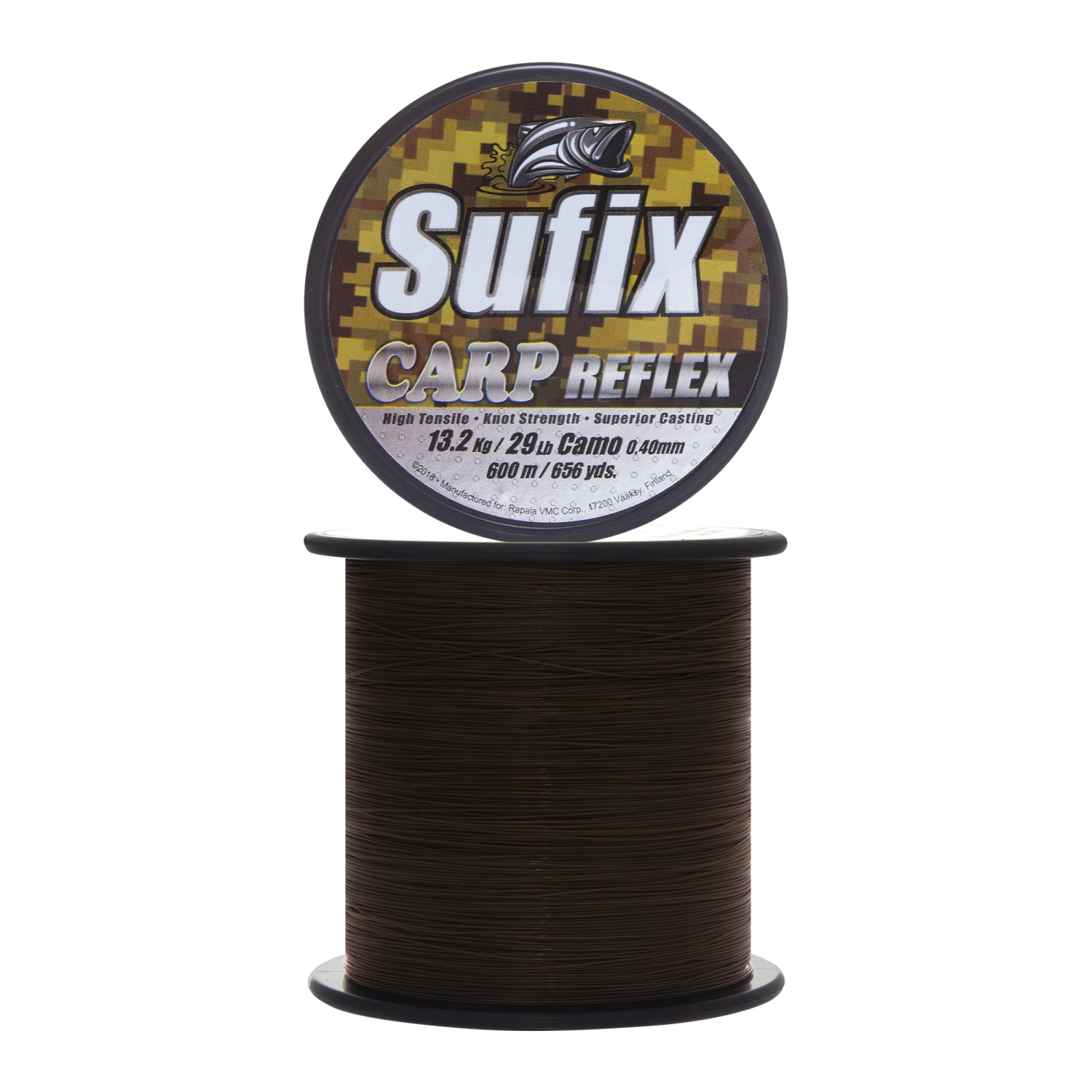 Леска монофильная Sufix Carp Reflex 0,40мм 600м (camo)