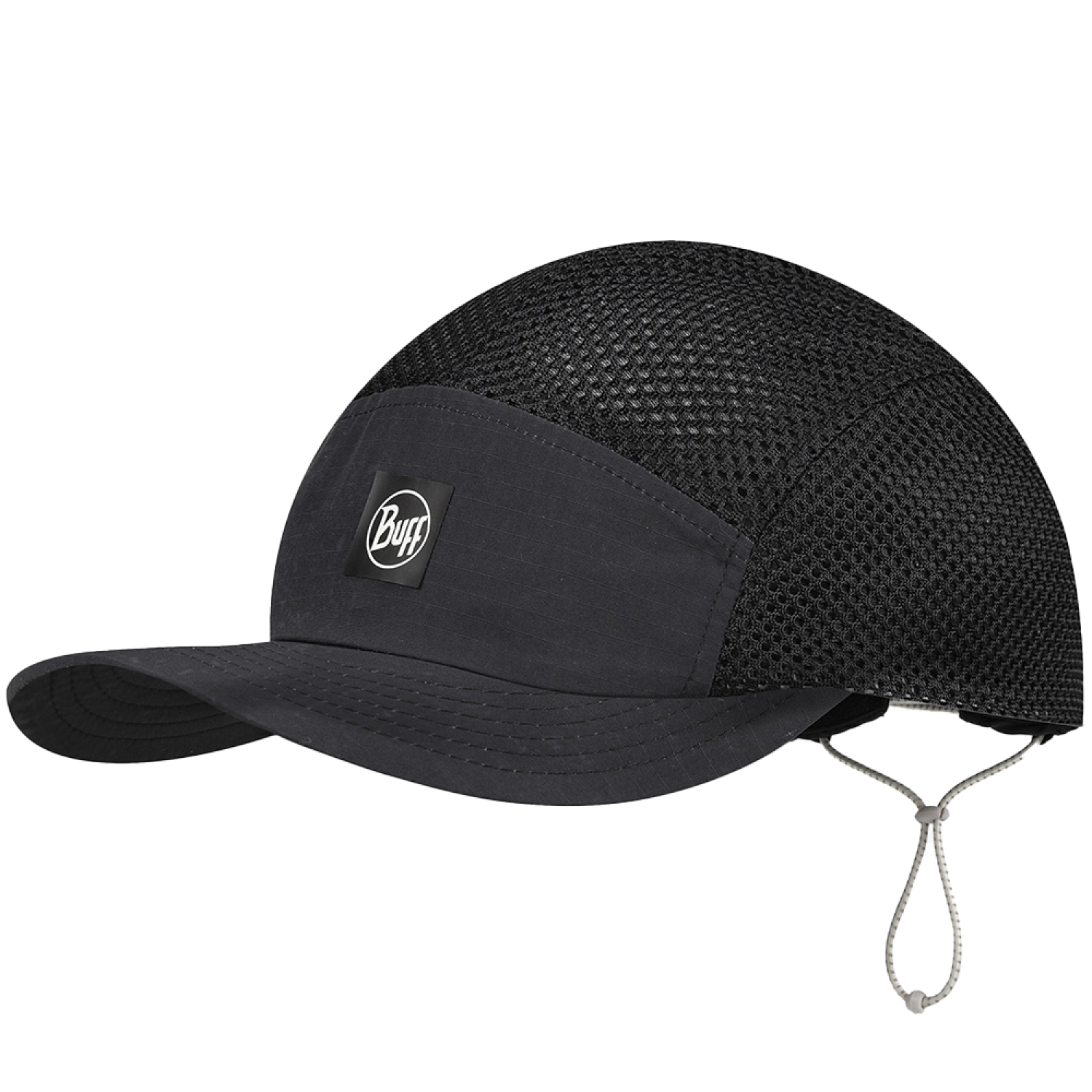 Кепка Buff 5 Panel Air Cap Free Size Saret Black