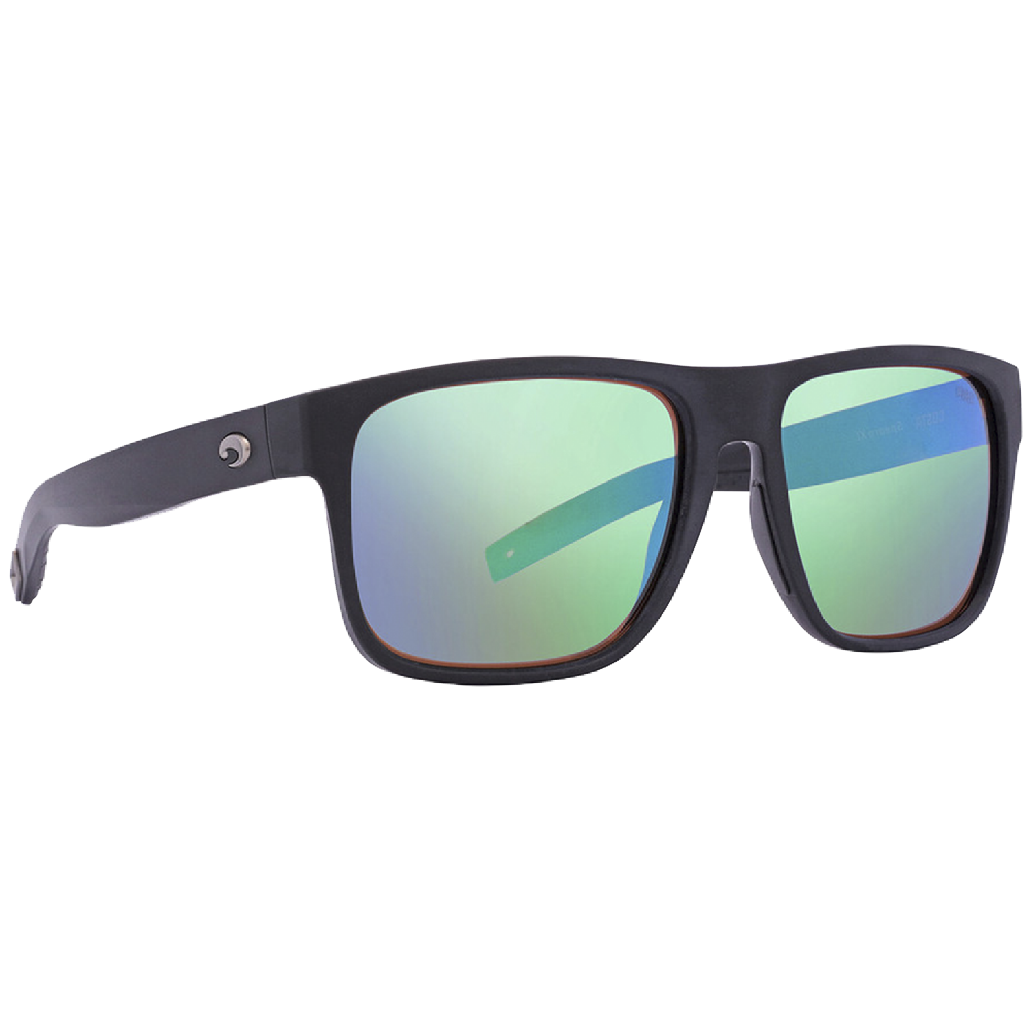 Очки солнцезащитные поляризационные Costa Spearo XL 580G Matte Black/Green Mirror