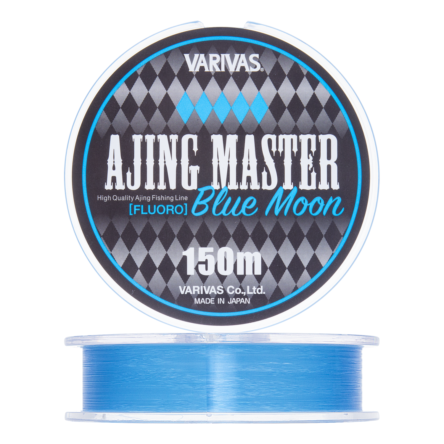 Флюорокарбон Varivas Ajing Master Blue Moon Fluorocarbon #0,6 0,128мм 150м (translucent blue)