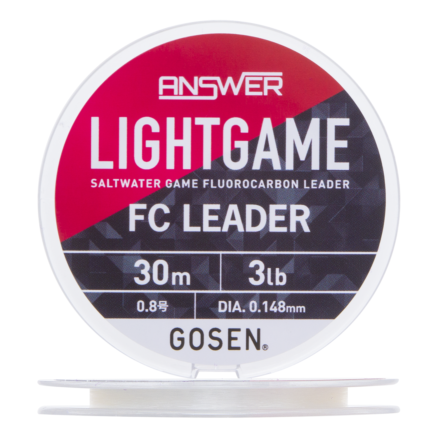 Флюорокарбон Gosen Answer Light Game Fc Leader #0,8 0,148мм 30м (natural)