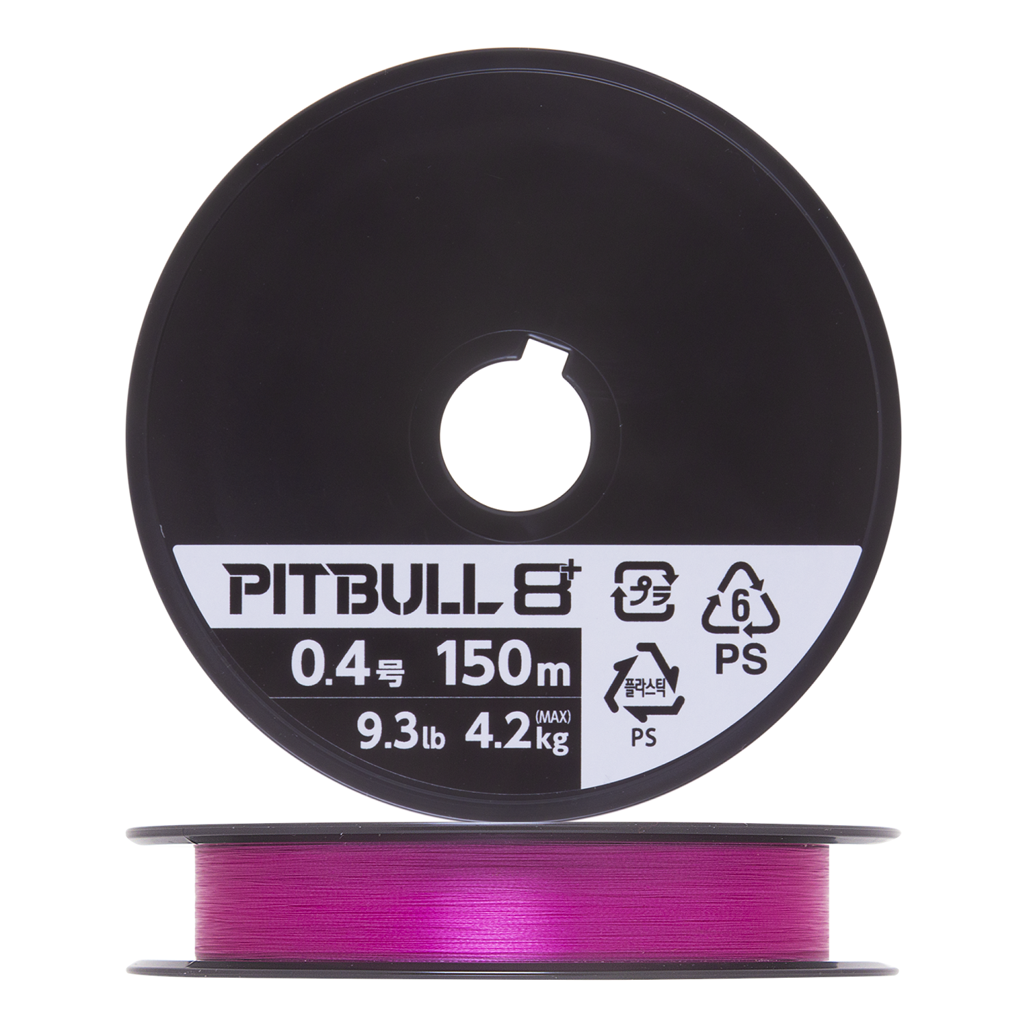 Шнур плетеный Shimano Pitbull 8+ #0,4 0,104мм 150м (tracer pink)