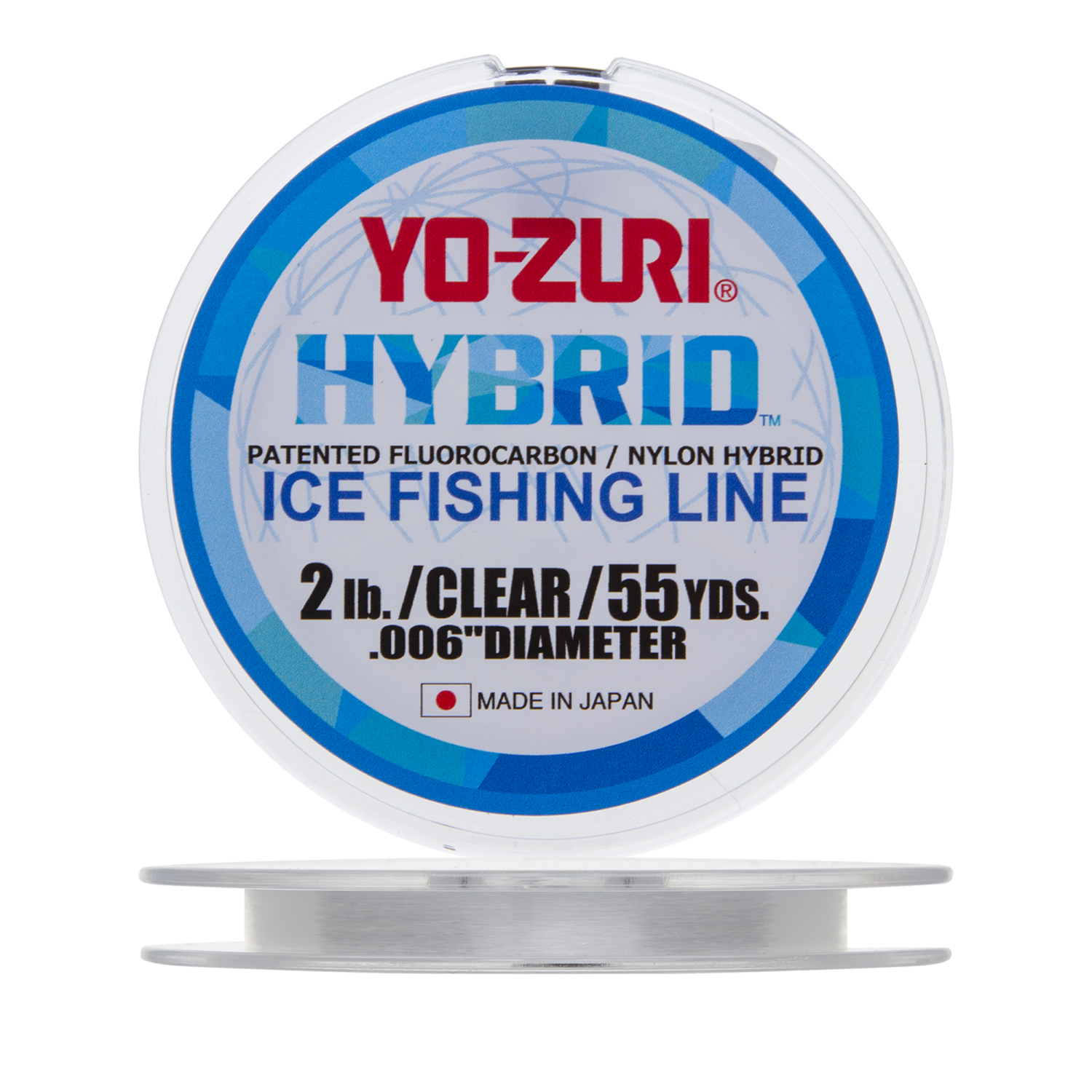 Леска монофильная Yo-Zuri Hybrid Ice 0,152мм 50м (clear)