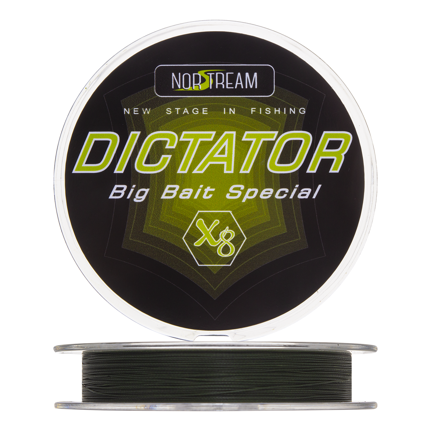 Шнур плетеный Norstream Dictator AR X8 #10,0 0,52мм 130м (green)