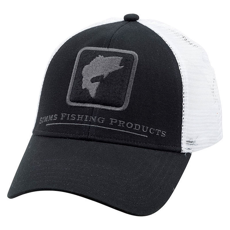 Кепка Simms Women's Bass Icon Trucker Black